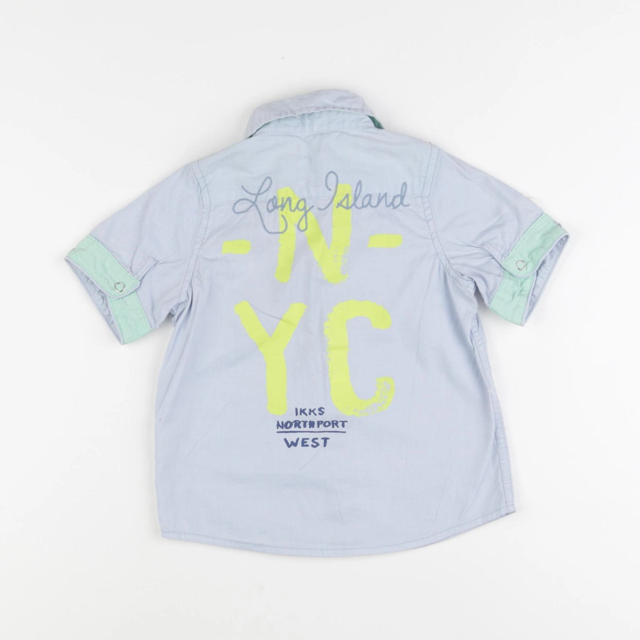 IKKS - chemise bleu - 3 ans
