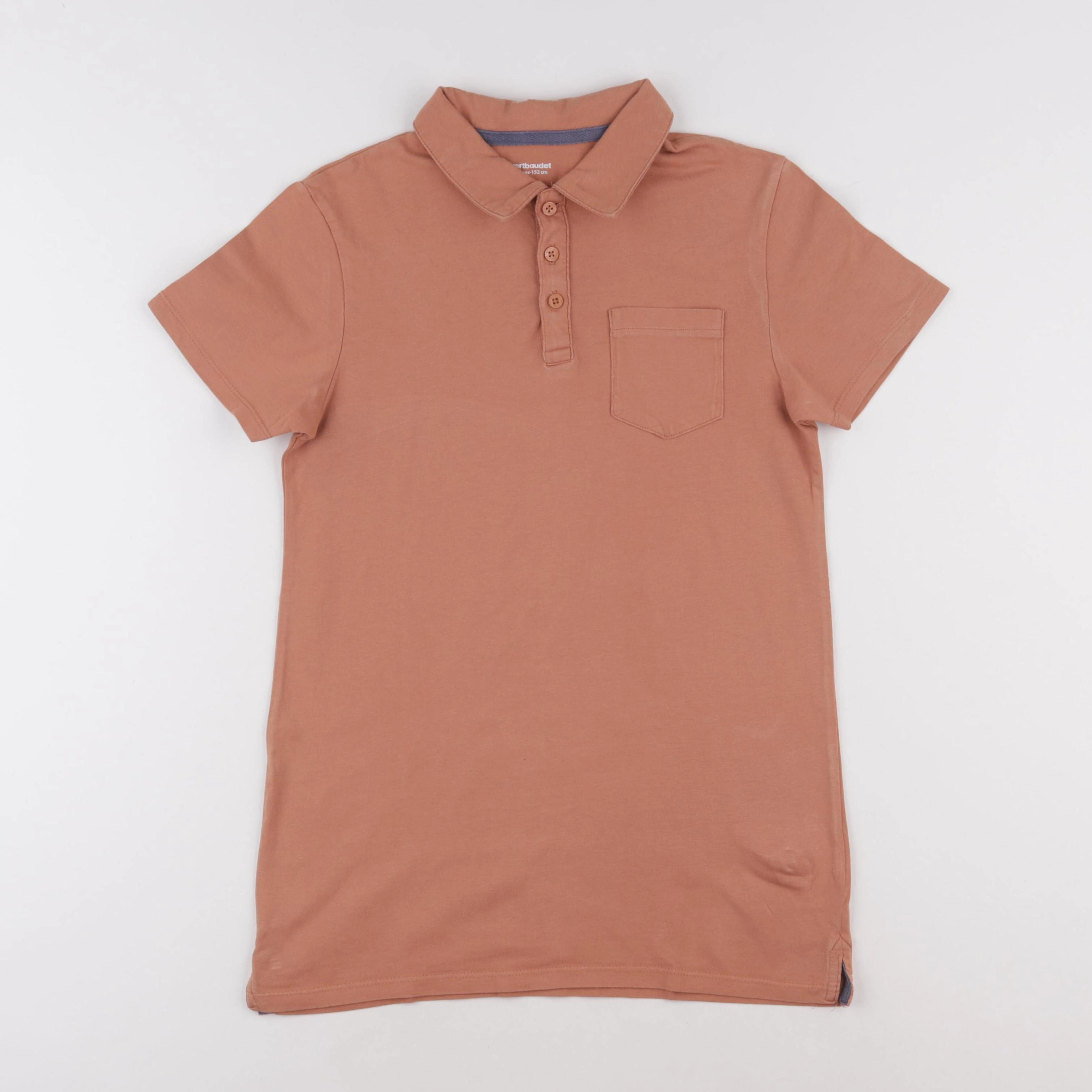 Vertbaudet - tee-shirt marron - 12 ans