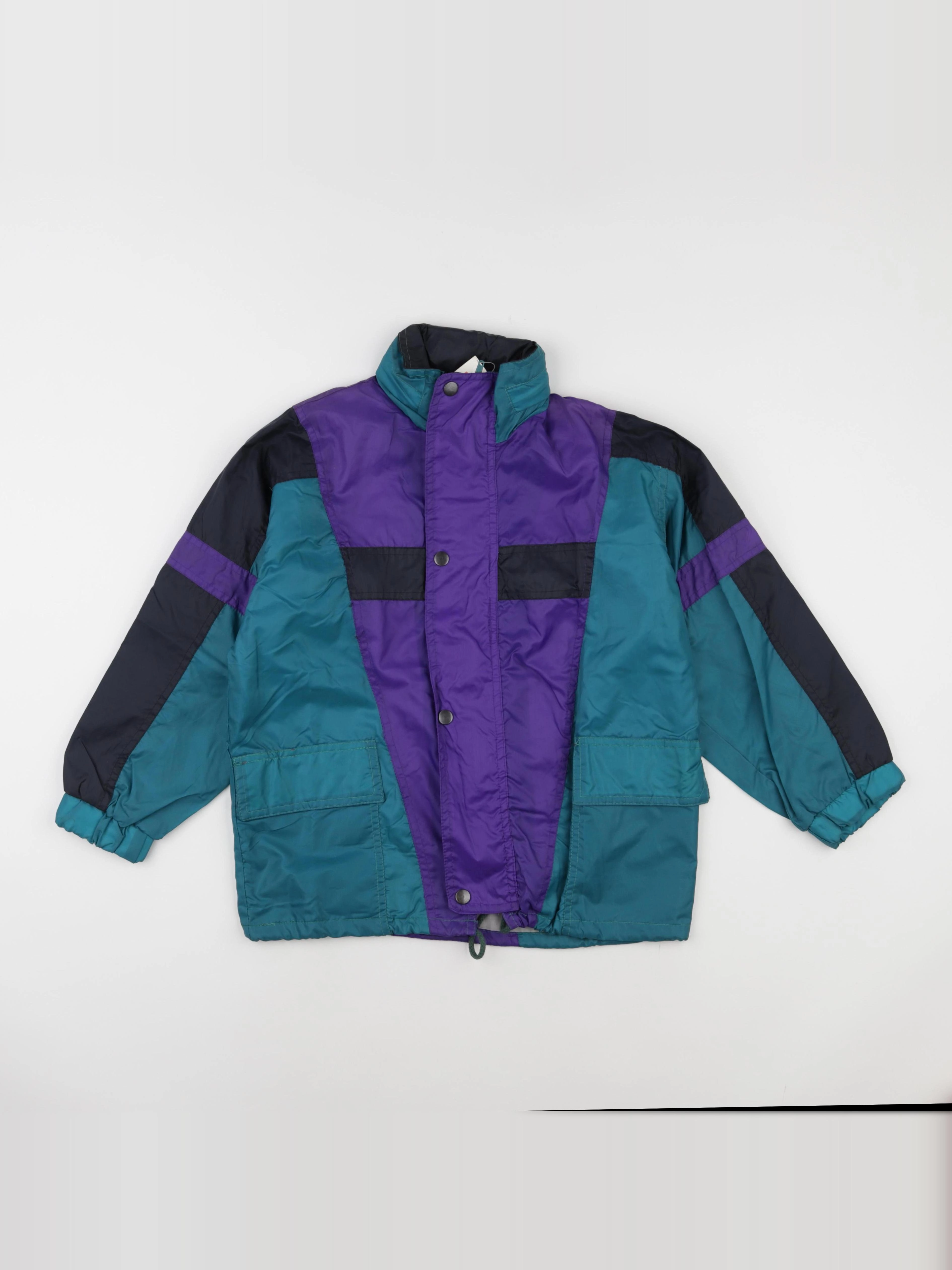 Vintage - coupe-vent multicolore - 10 ans