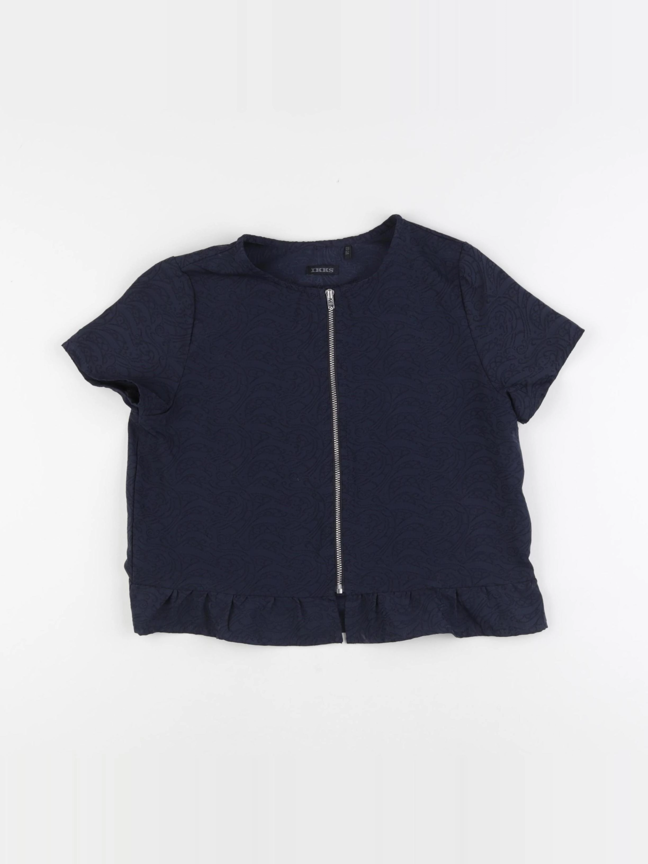 IKKS - blouse bleu - 12 ans