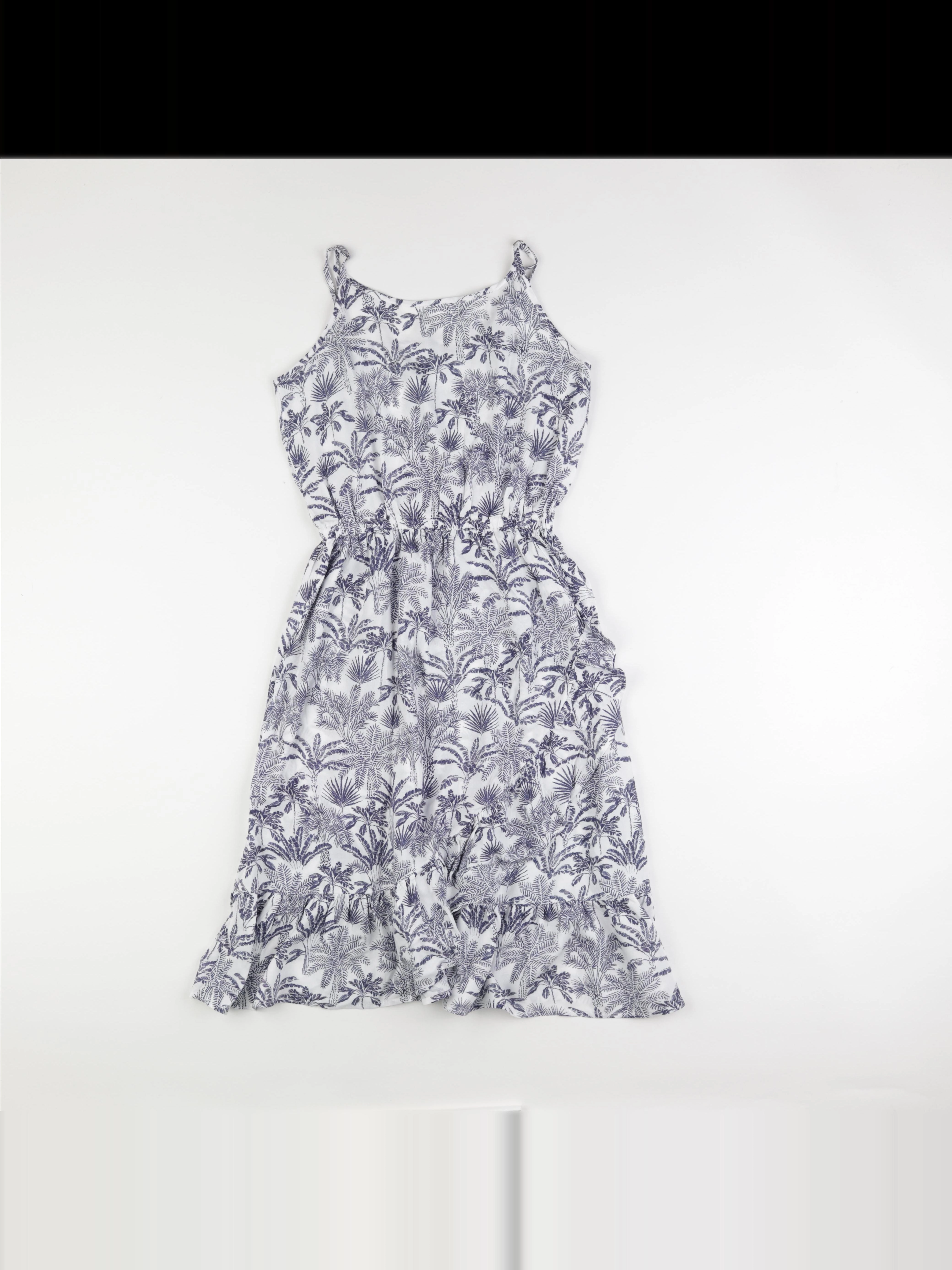 IKKS - robe blanc, bleu - 12 ans