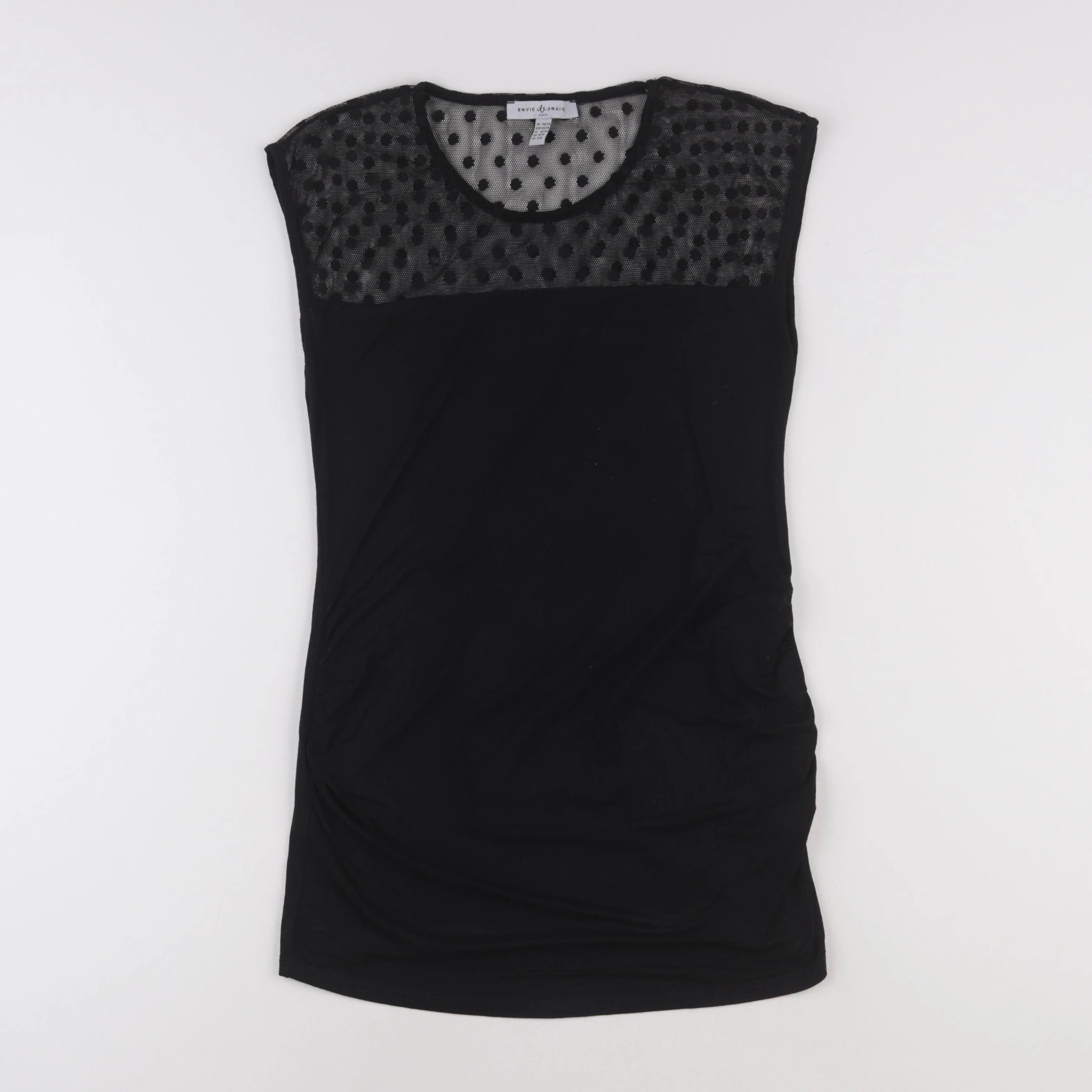 Envie de fraise - tee-shirt grossesse noir - 36 à 38