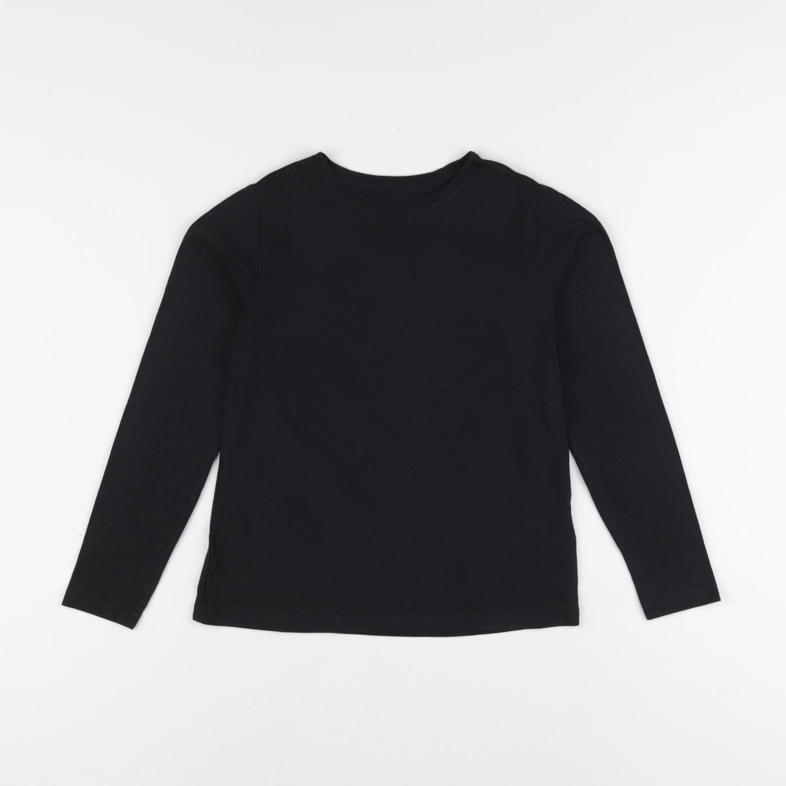 Vertbaudet - tee-shirt noir - 8 ans