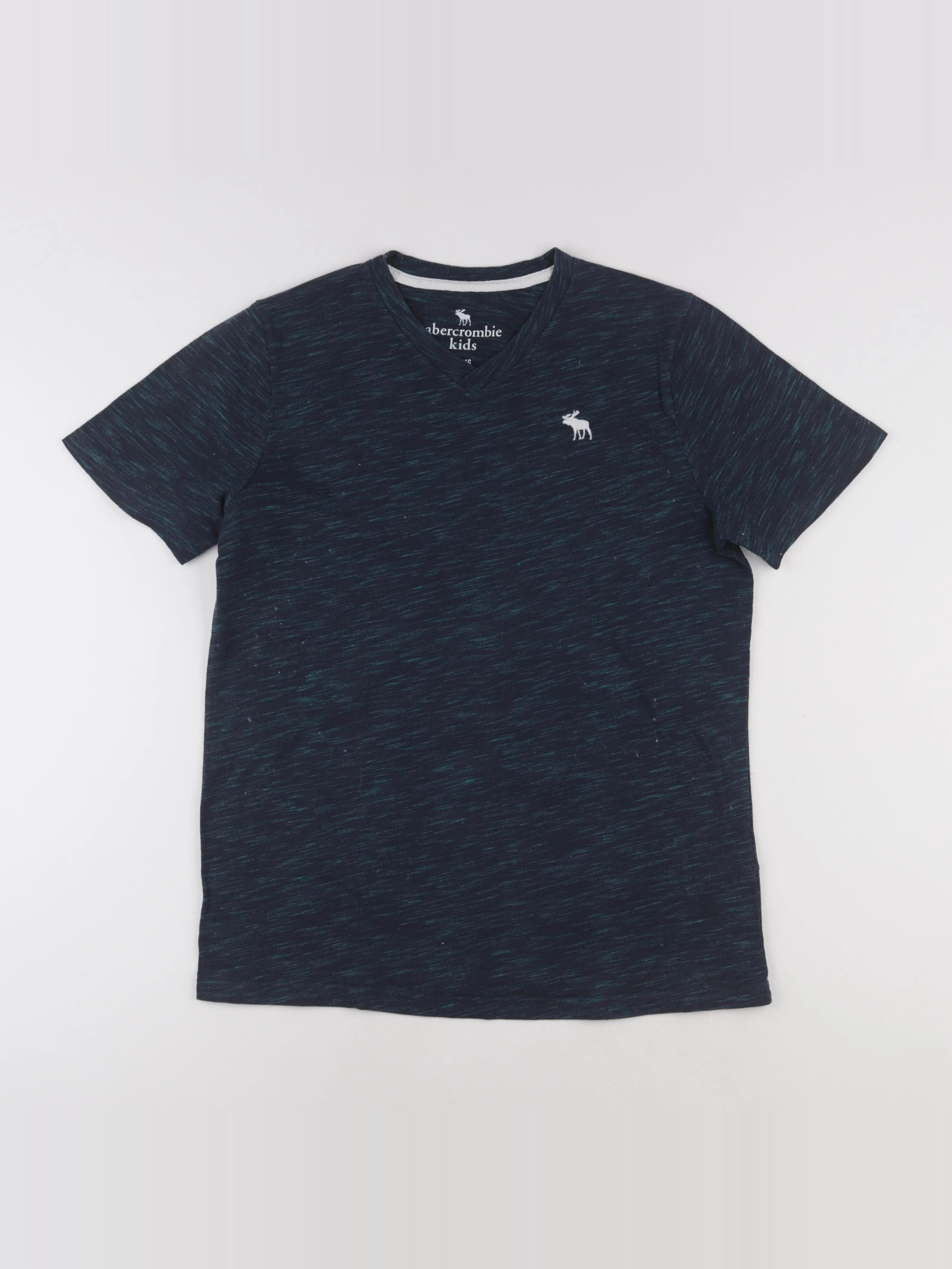 Abercrombie - tee-shirt bleu - 14/16 ans