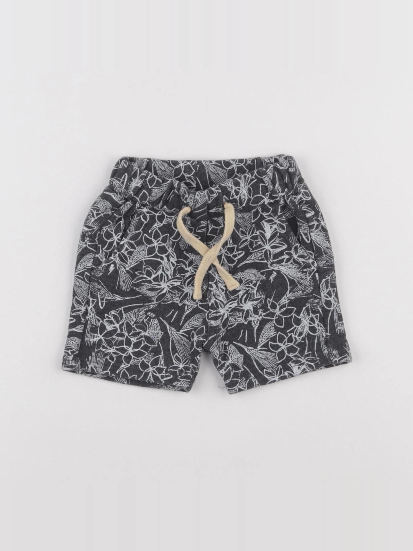 IKKS - short gris - 6 mois