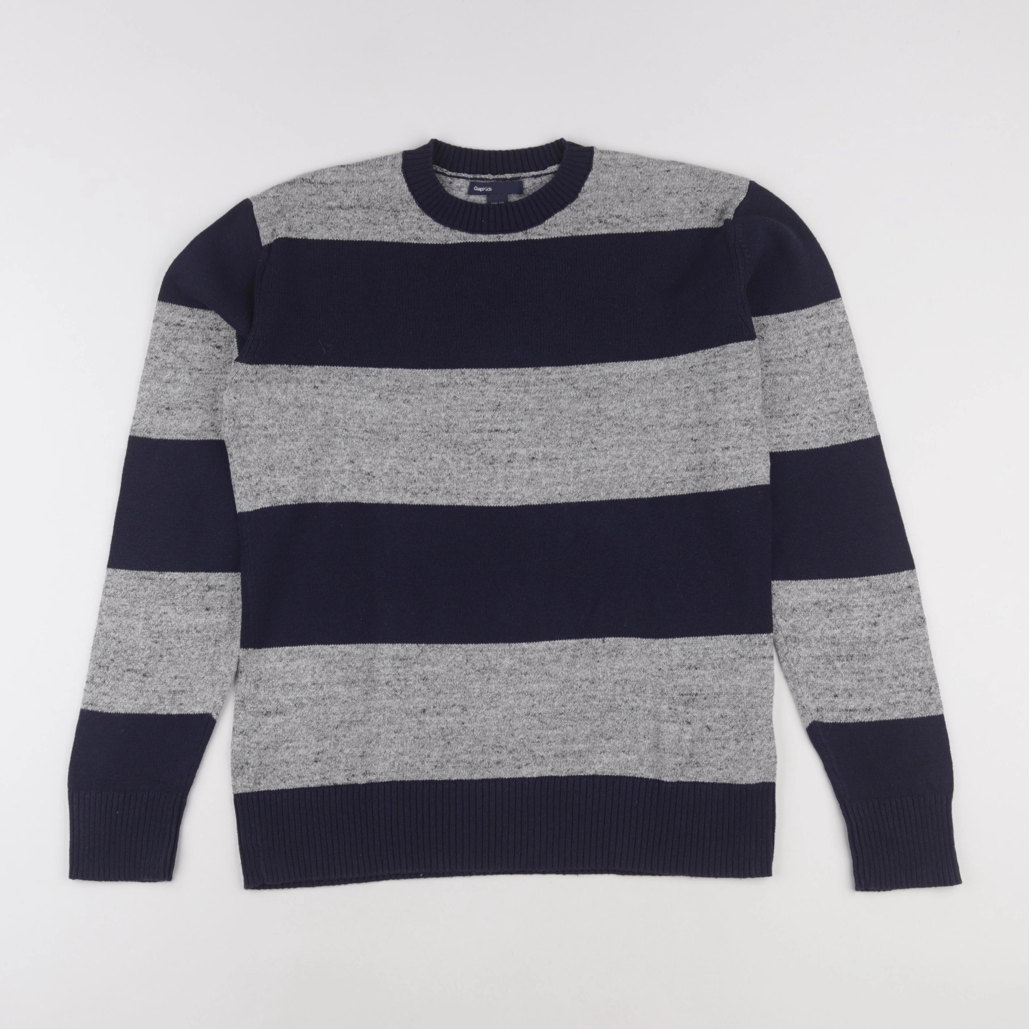 GAP - pull bleu, gris - 12/13 ans