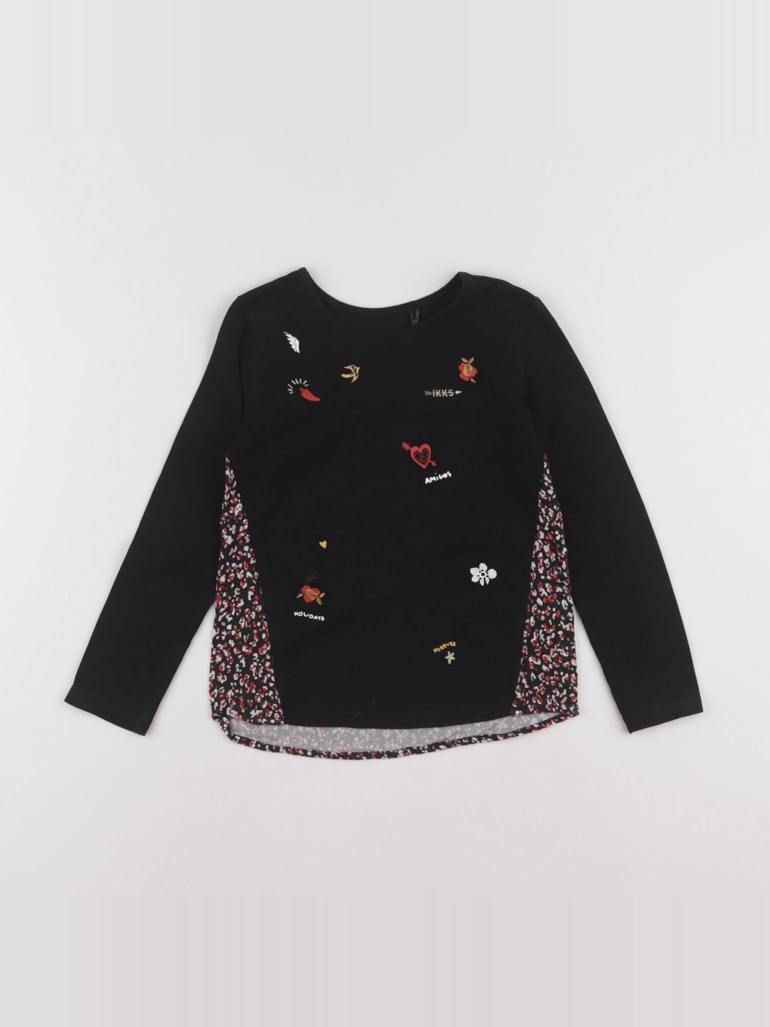 IKKS - tee-shirt noir - 5 ans