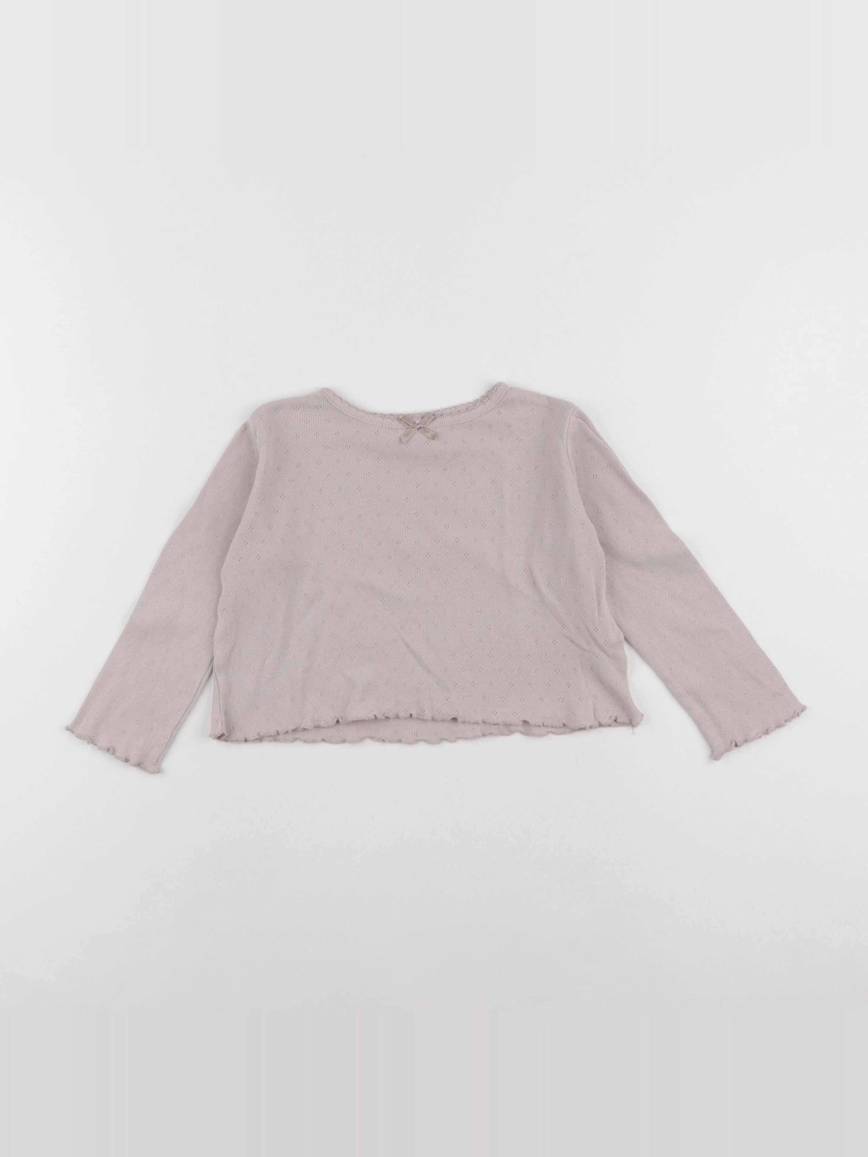 Zara - maillot de corps beige - 4 ans