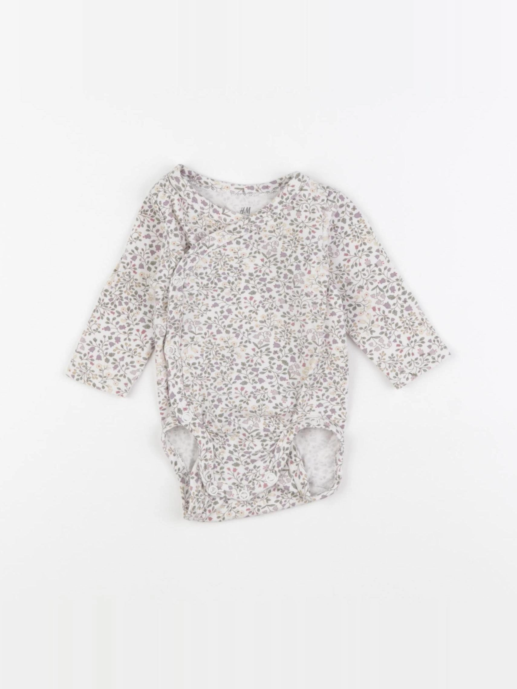 H&M - body multicolore - 1 mois