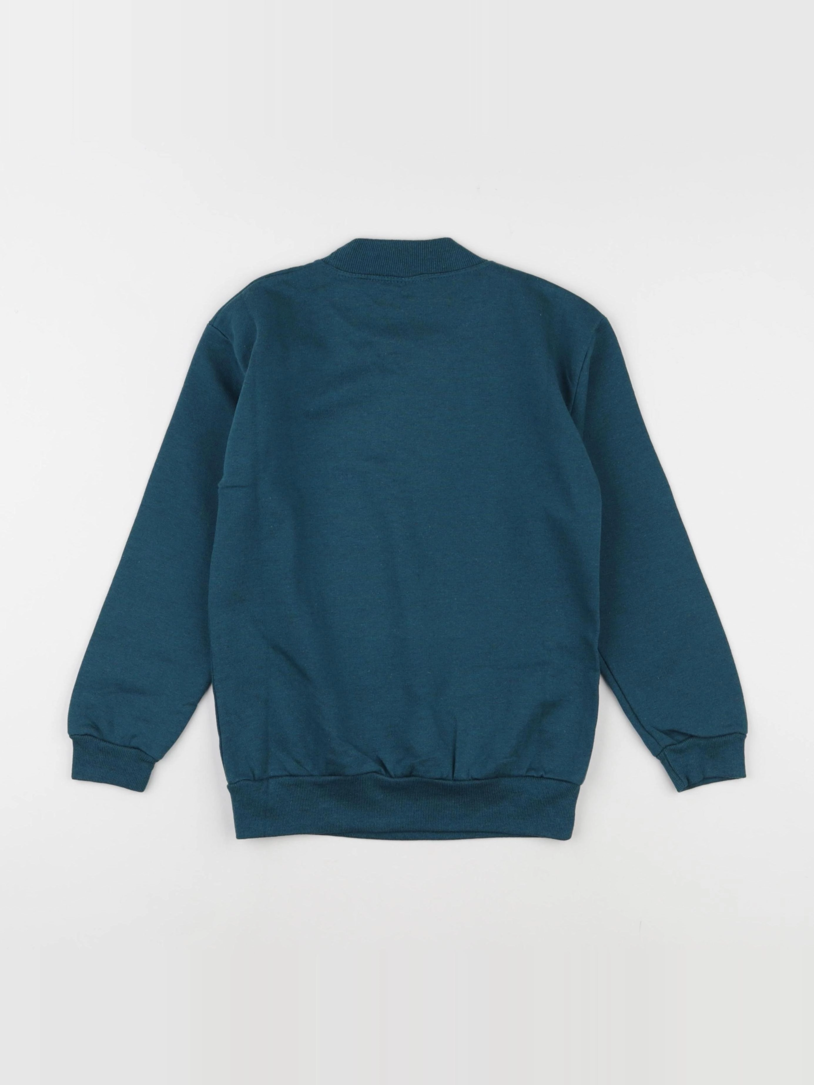 Vintage - sweat bleu canard - 6 ans