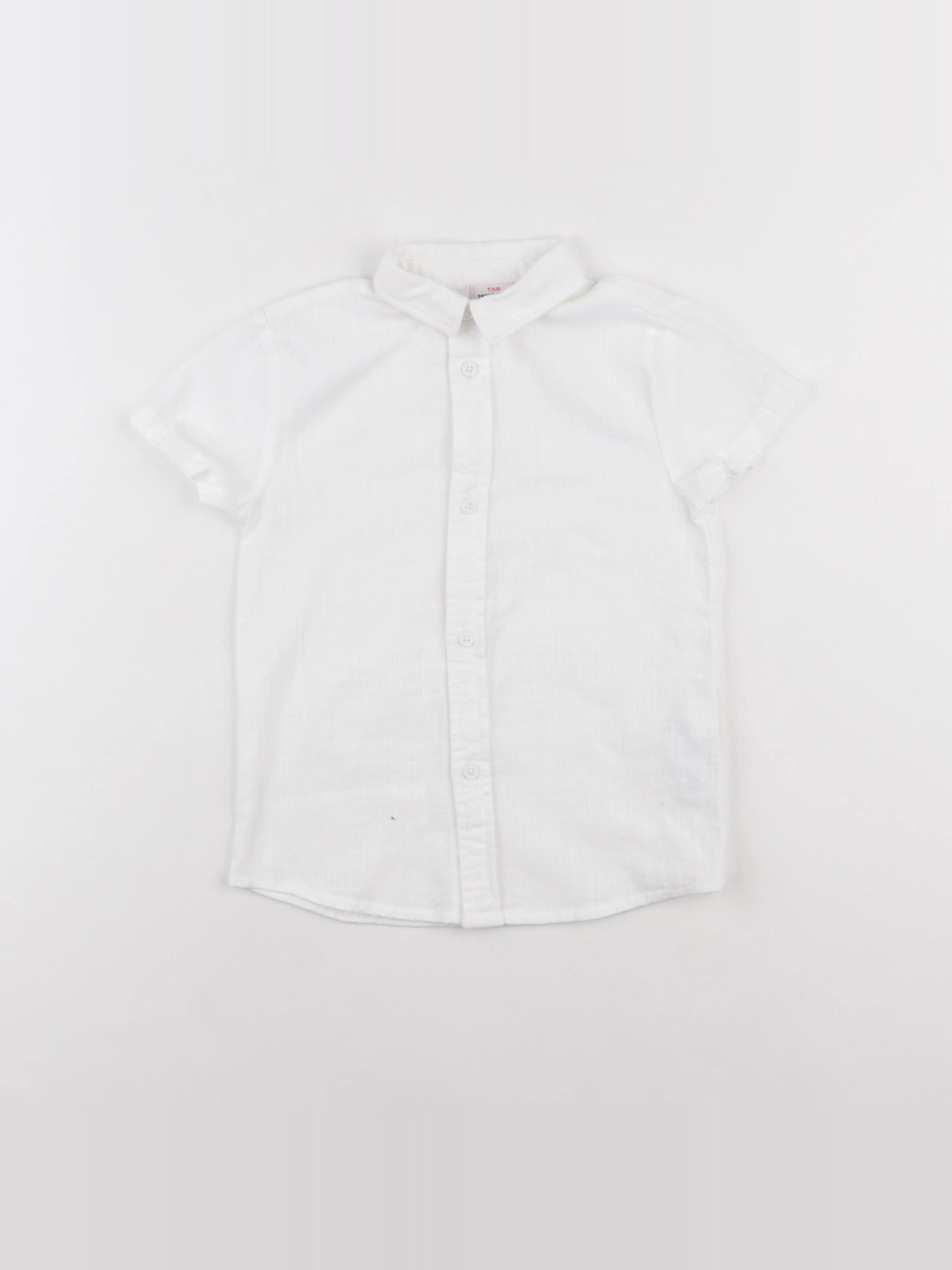 Tape à l'oeil - chemise blanc - 4 ans