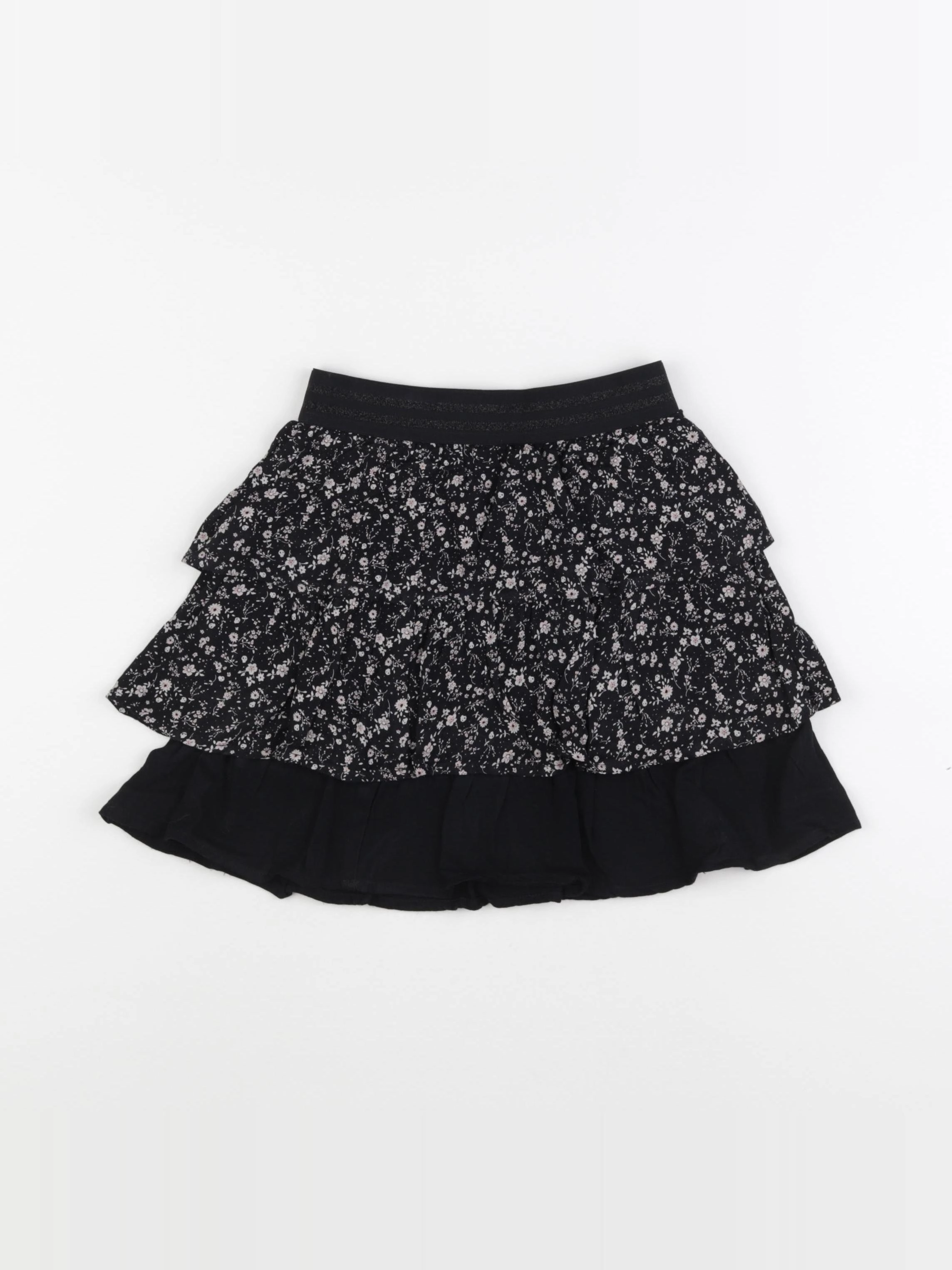 IKKS - jupe noir - 8 ans