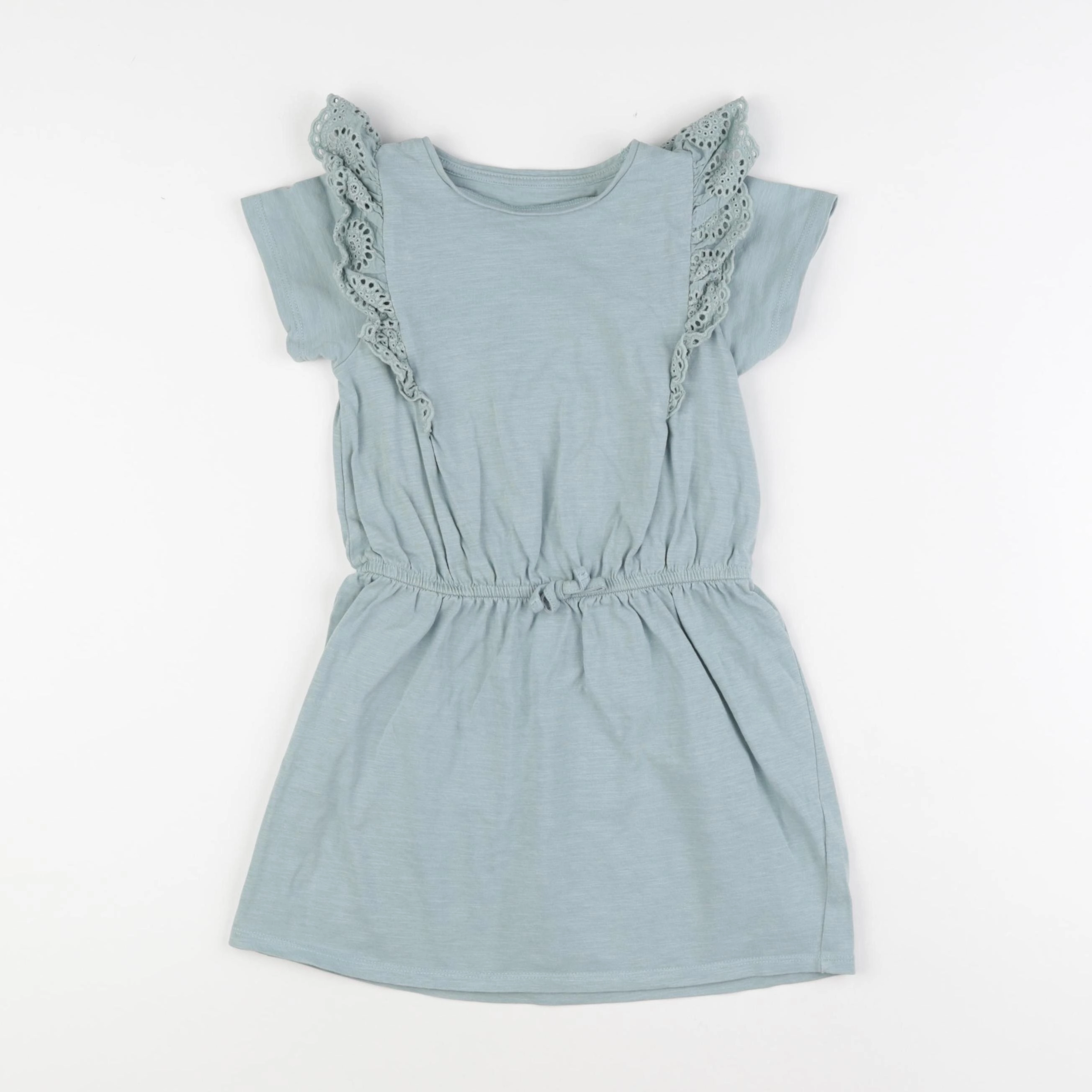 Vertbaudet - robe vert - 6 ans