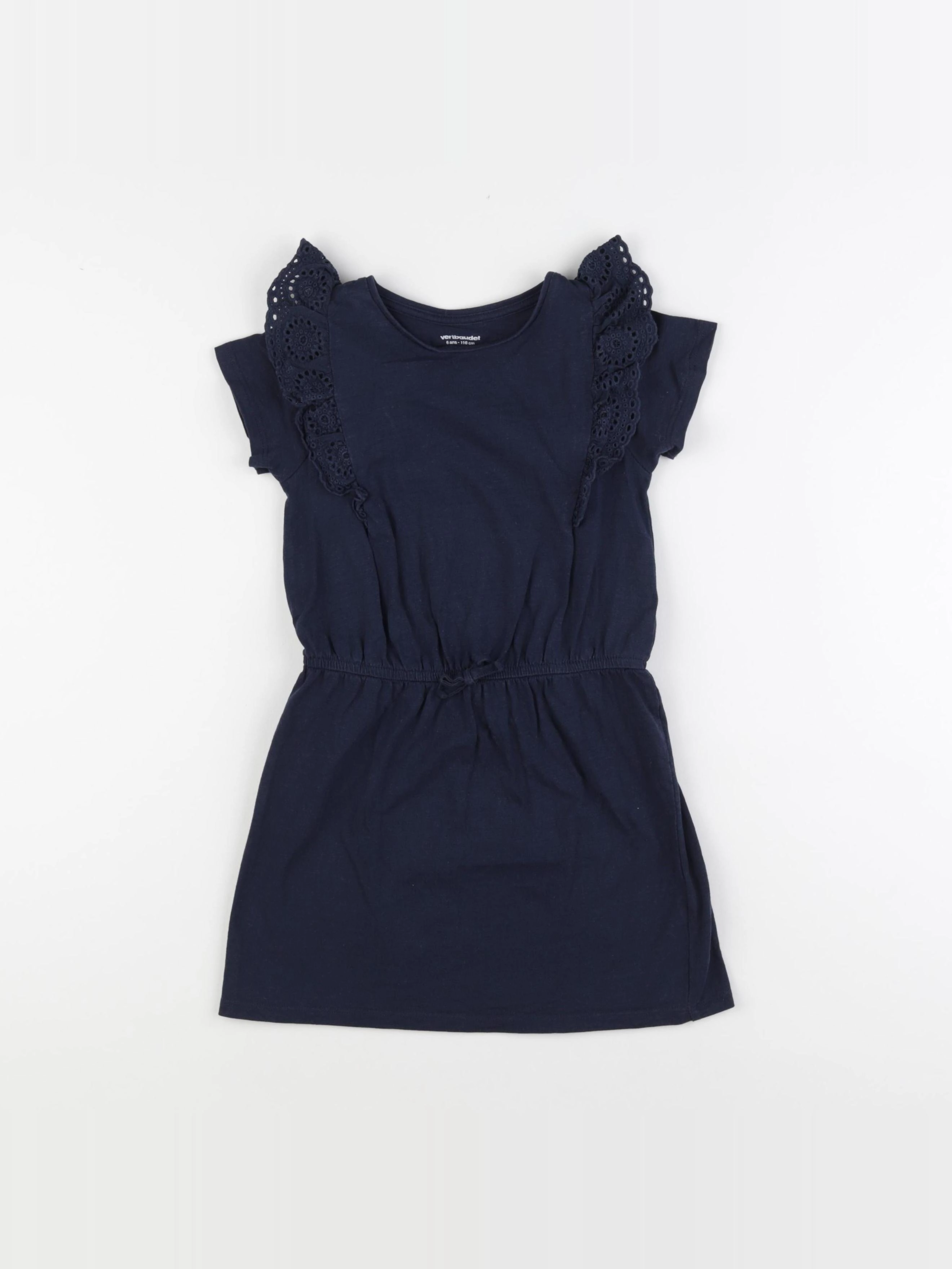 Vertbaudet - robe bleu - 6 ans