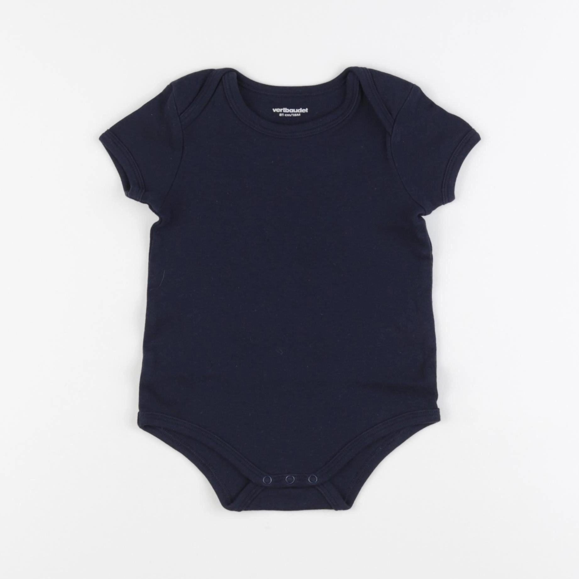 Vertbaudet - body bleu - 18 mois