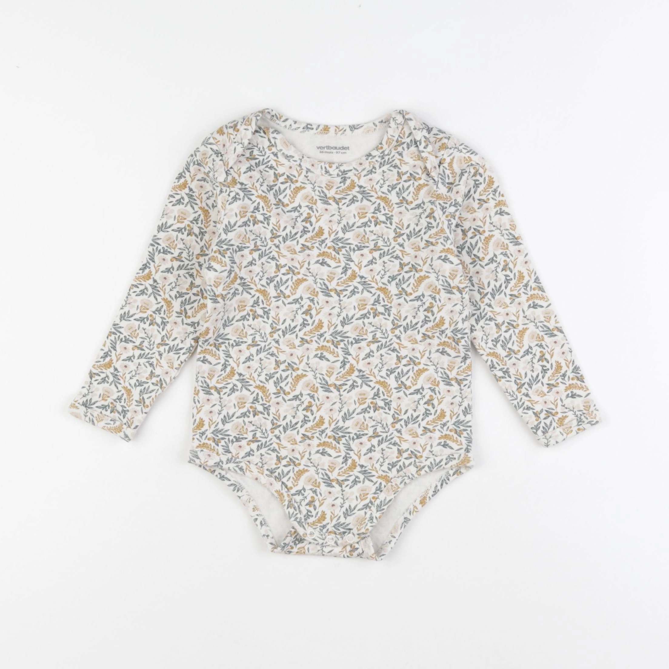 Vertbaudet - body multicolore - 36 mois