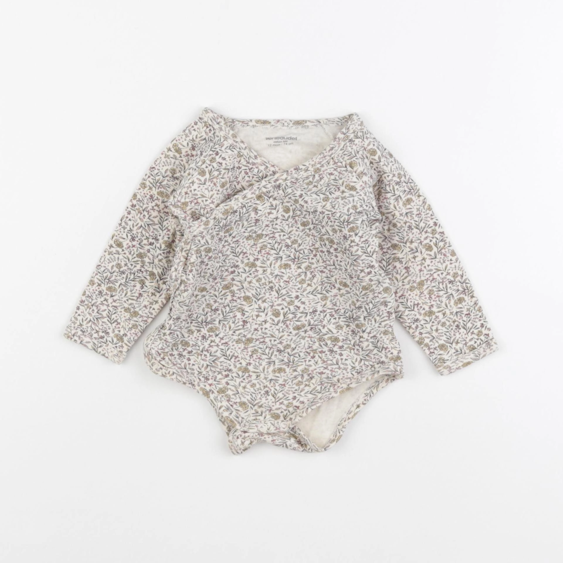 Vertbaudet - body multicolore - 12 mois