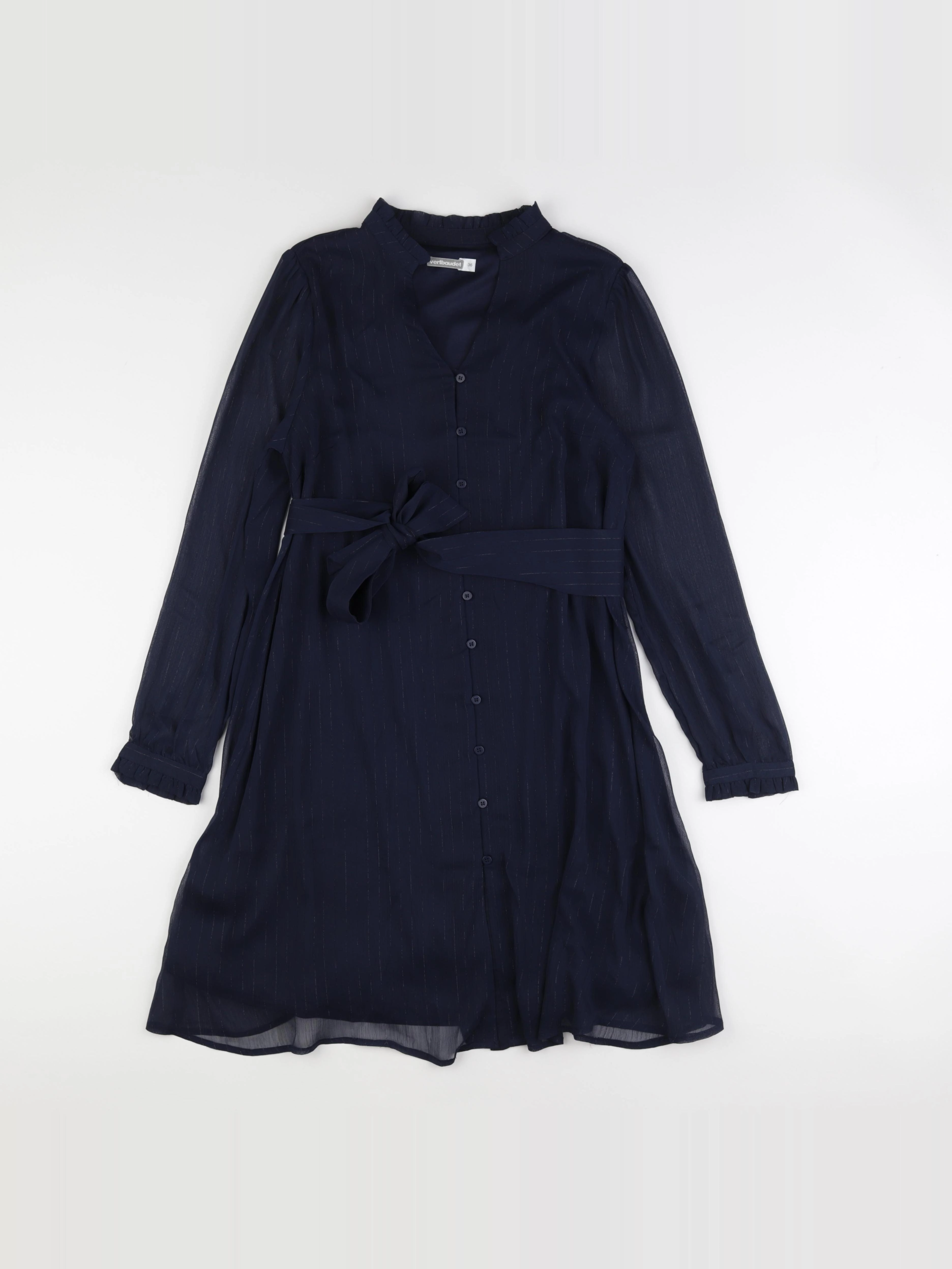 Vertbaudet - robe grossesse bleu - 36