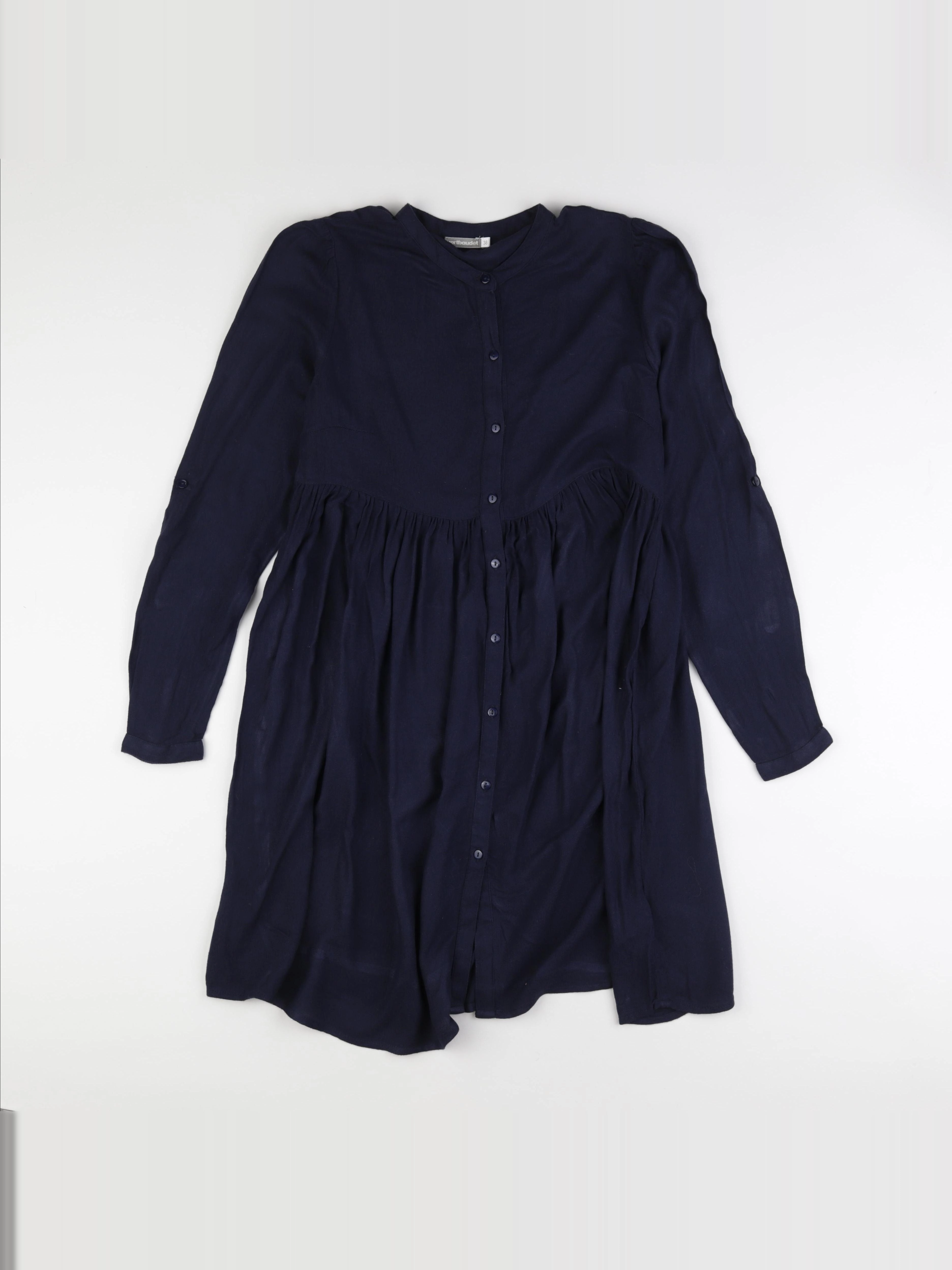 Vertbaudet - robe grossesse bleu - 38
