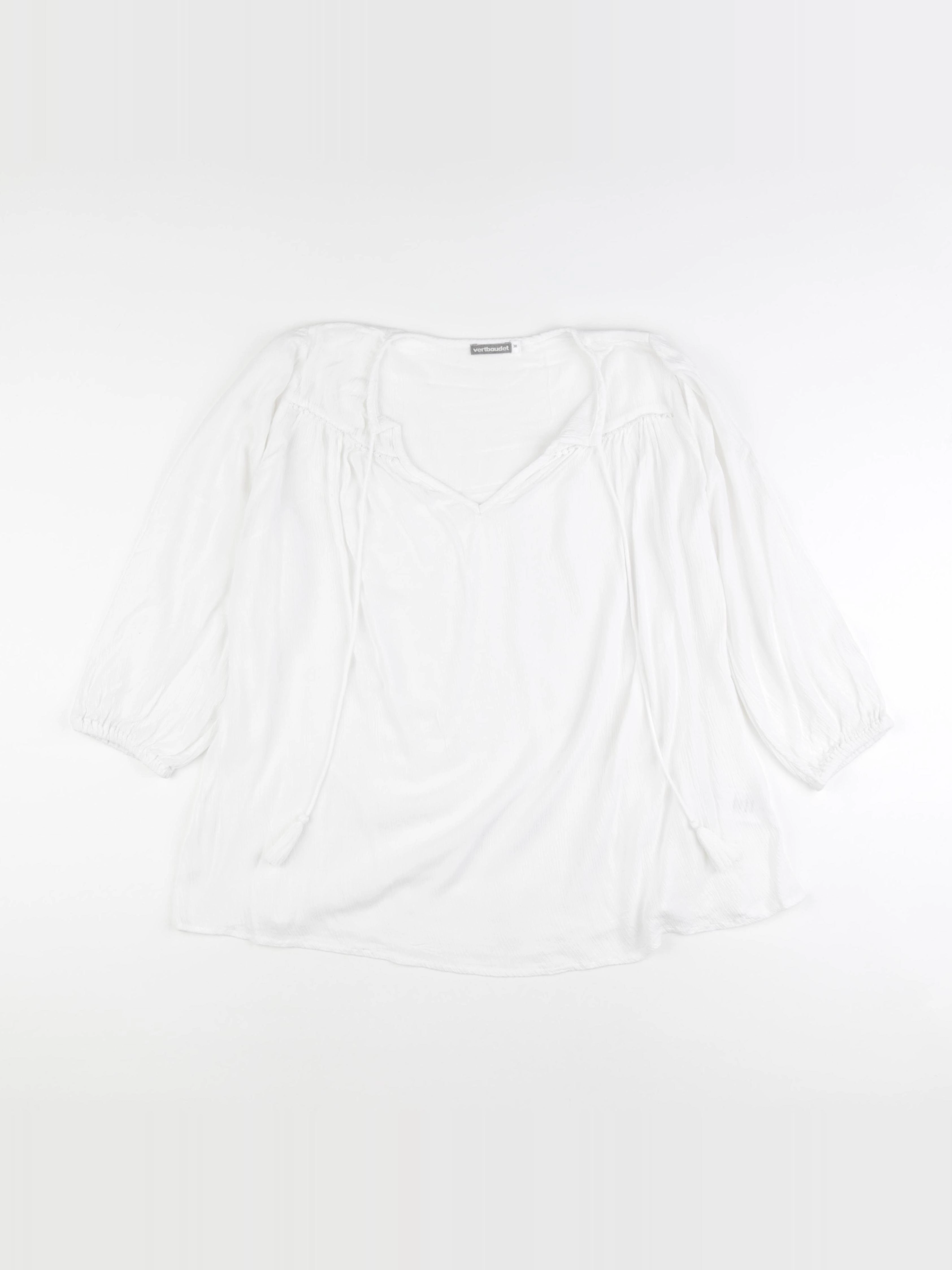 Vertbaudet - blouse grossesse blanc - 38