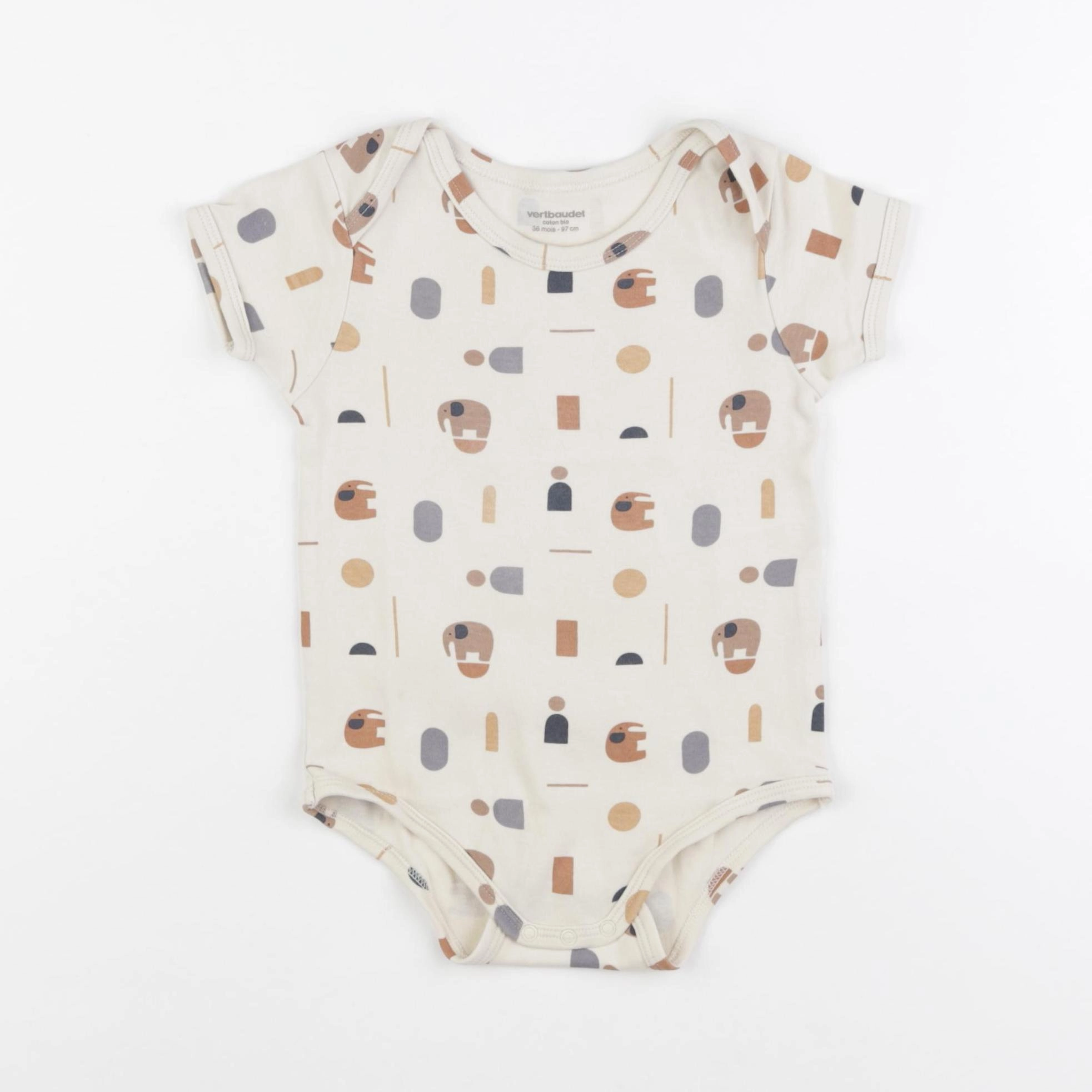 Vertbaudet - body multicolore - 36 mois