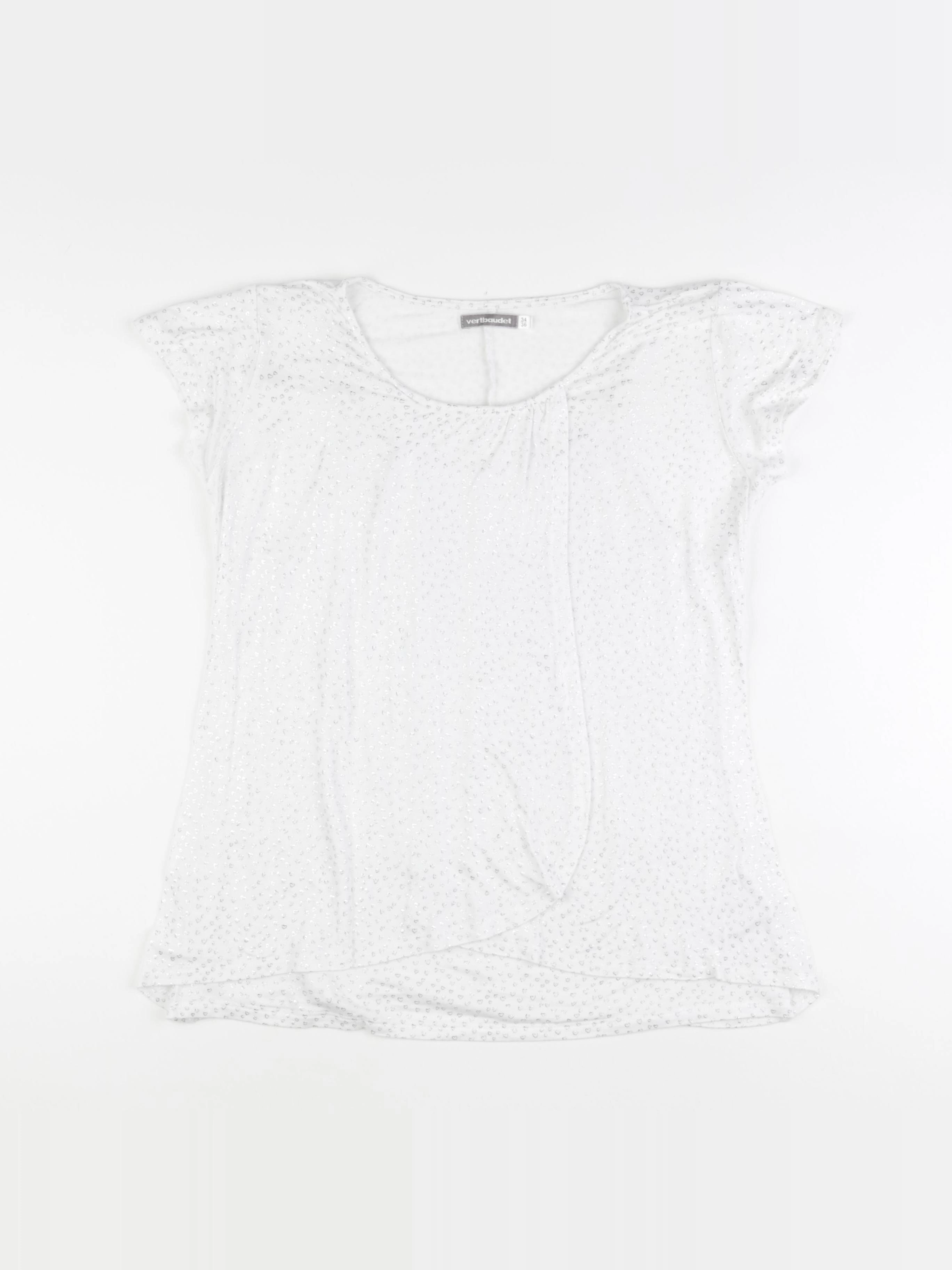 Vertbaudet - tee-shirt grossesse blanc - 34 à 36