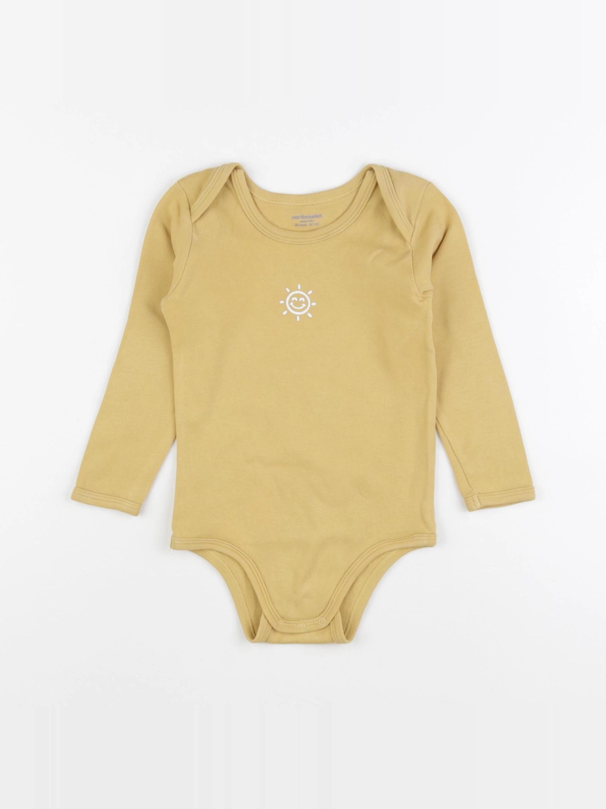 Vertbaudet - body jaune - 36 mois