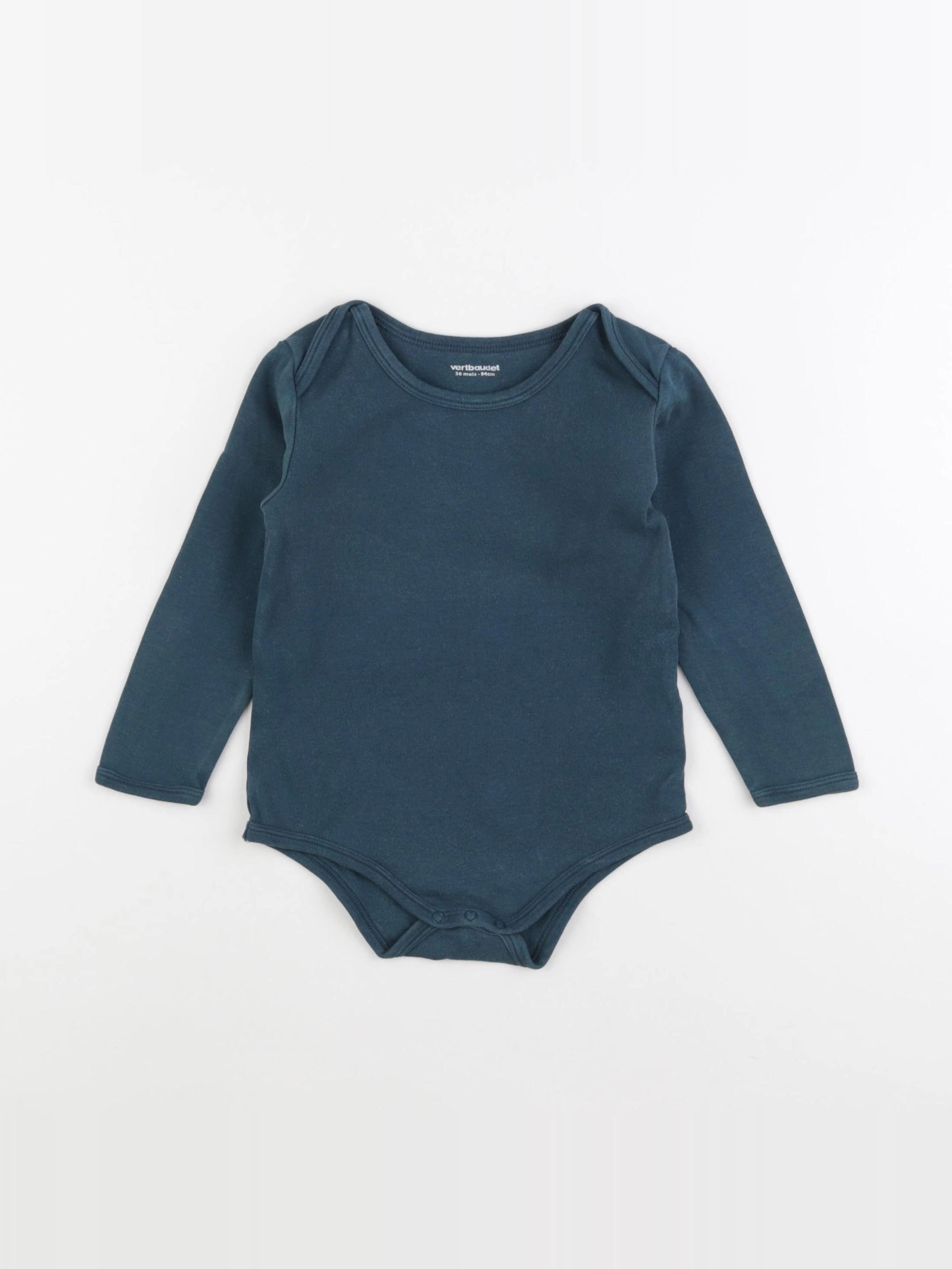 Vertbaudet - body vert - 36 mois
