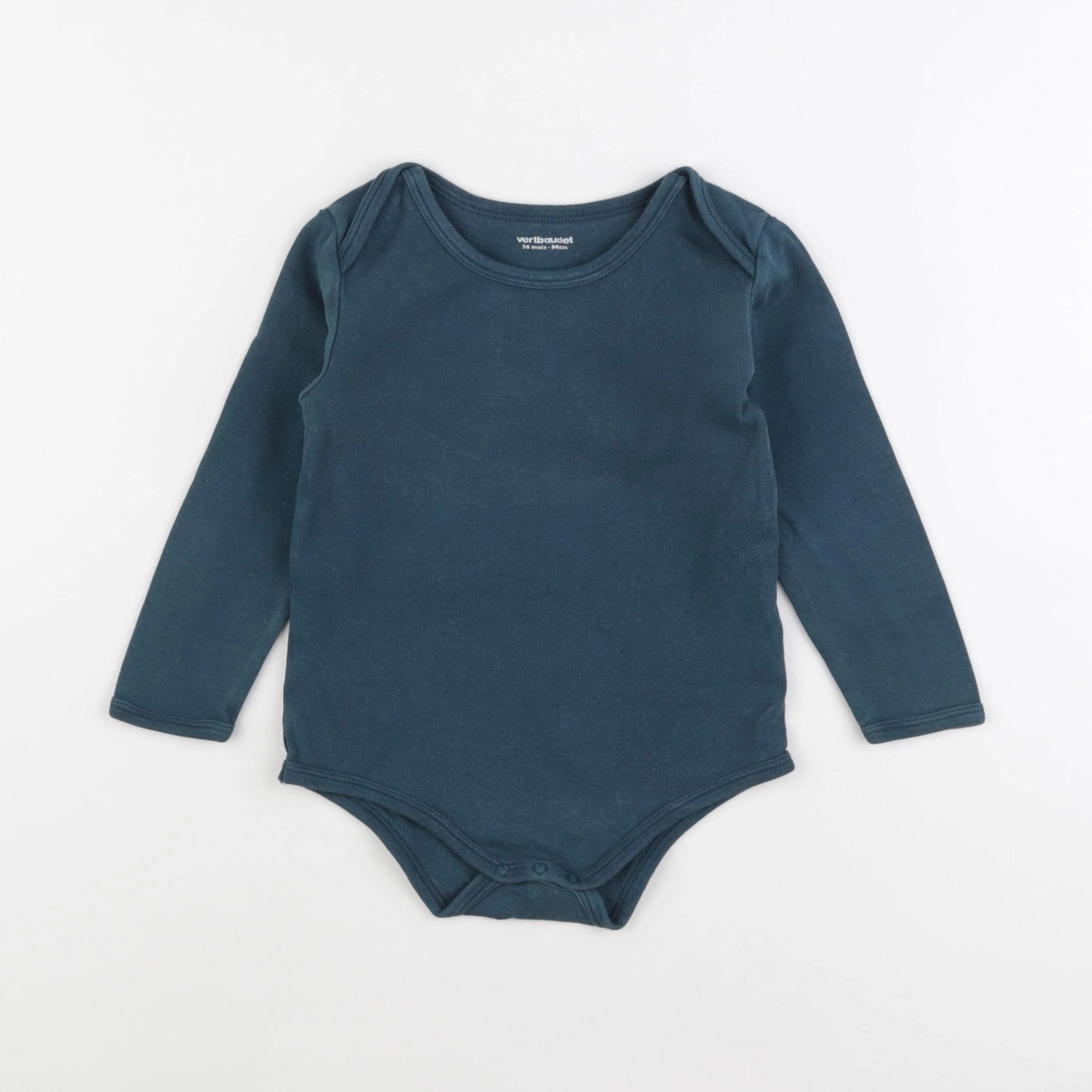 Vertbaudet - body vert - 36 mois