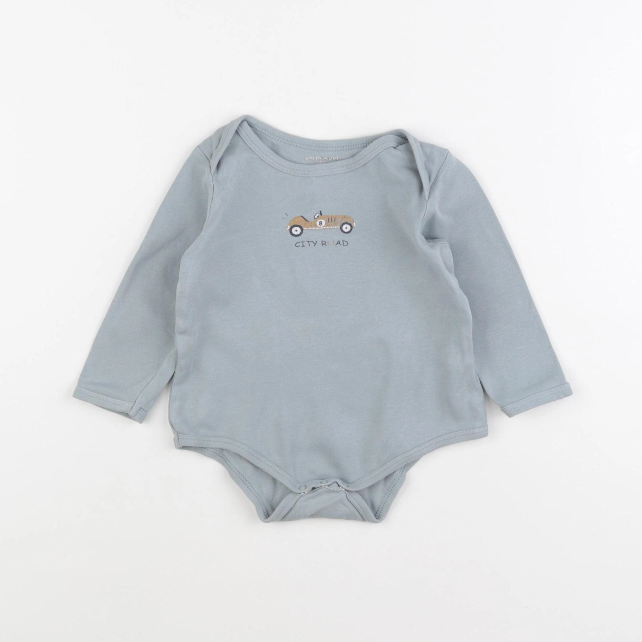Vertbaudet - body bleu - 18 mois