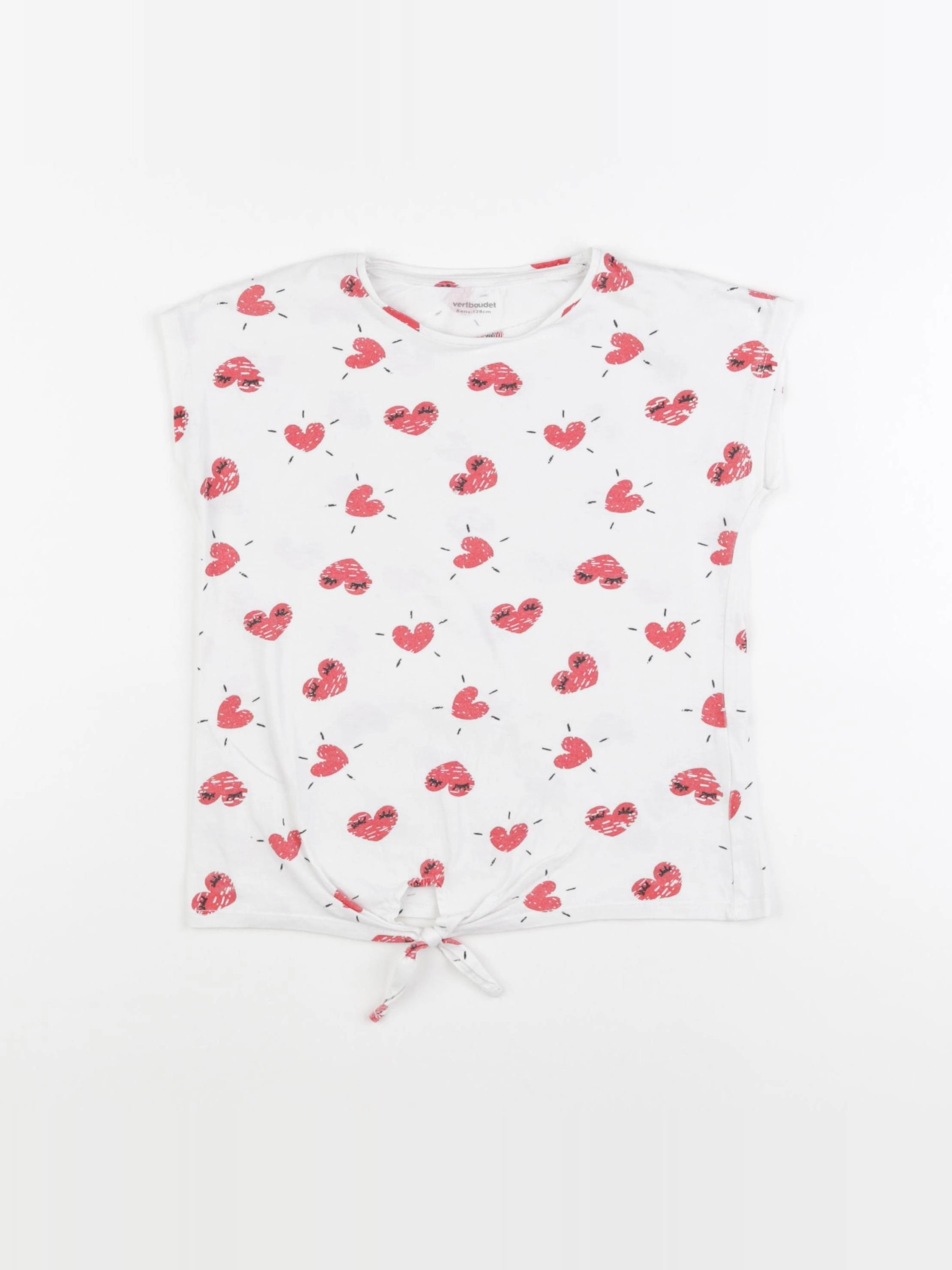 Vertbaudet - tee-shirt multicolore - 8 ans