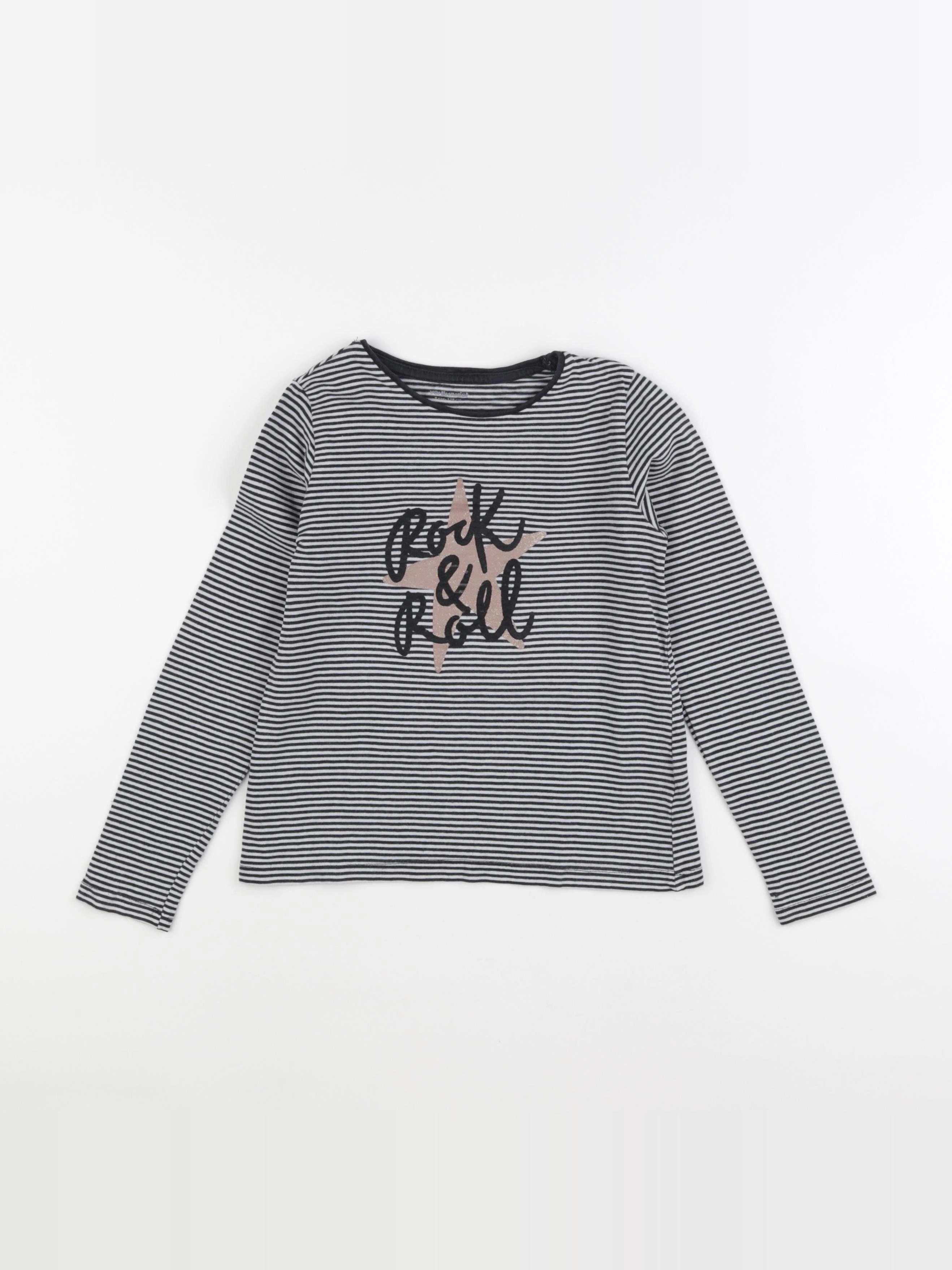 Vertbaudet - tee-shirt multicolore - 8 ans