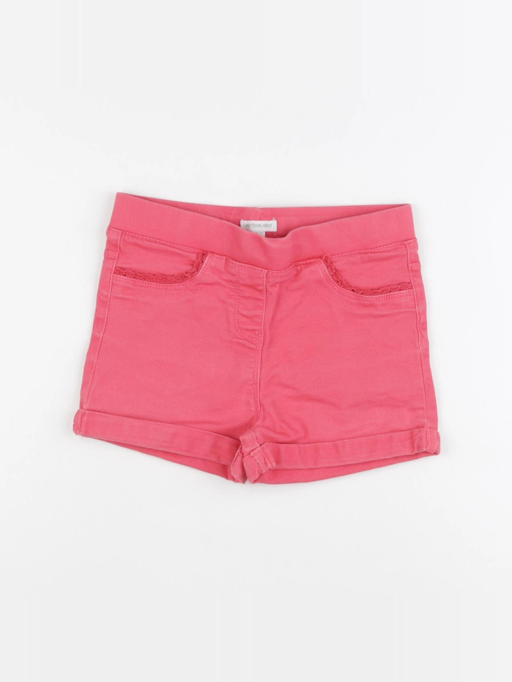 Vertbaudet - short rose - 9 ans