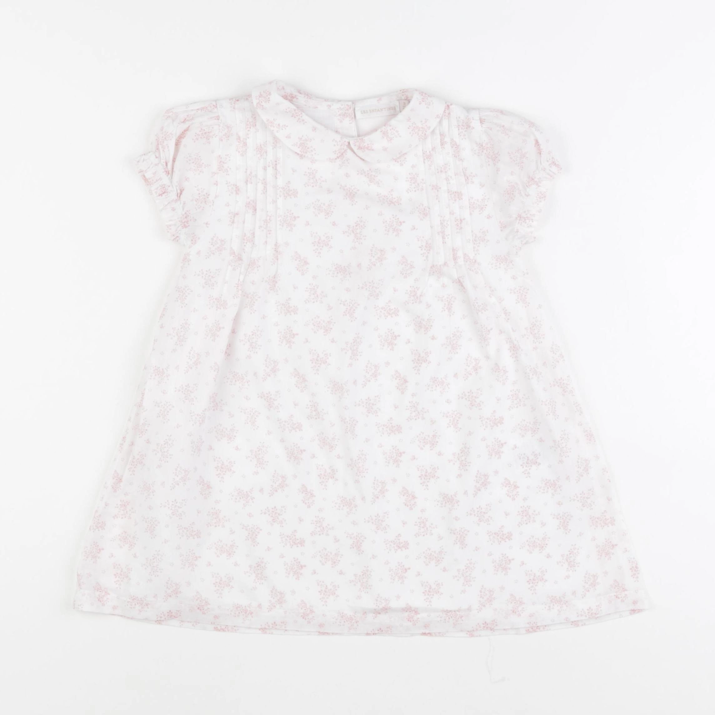 Les Enfantines - robe blanc - 24 mois