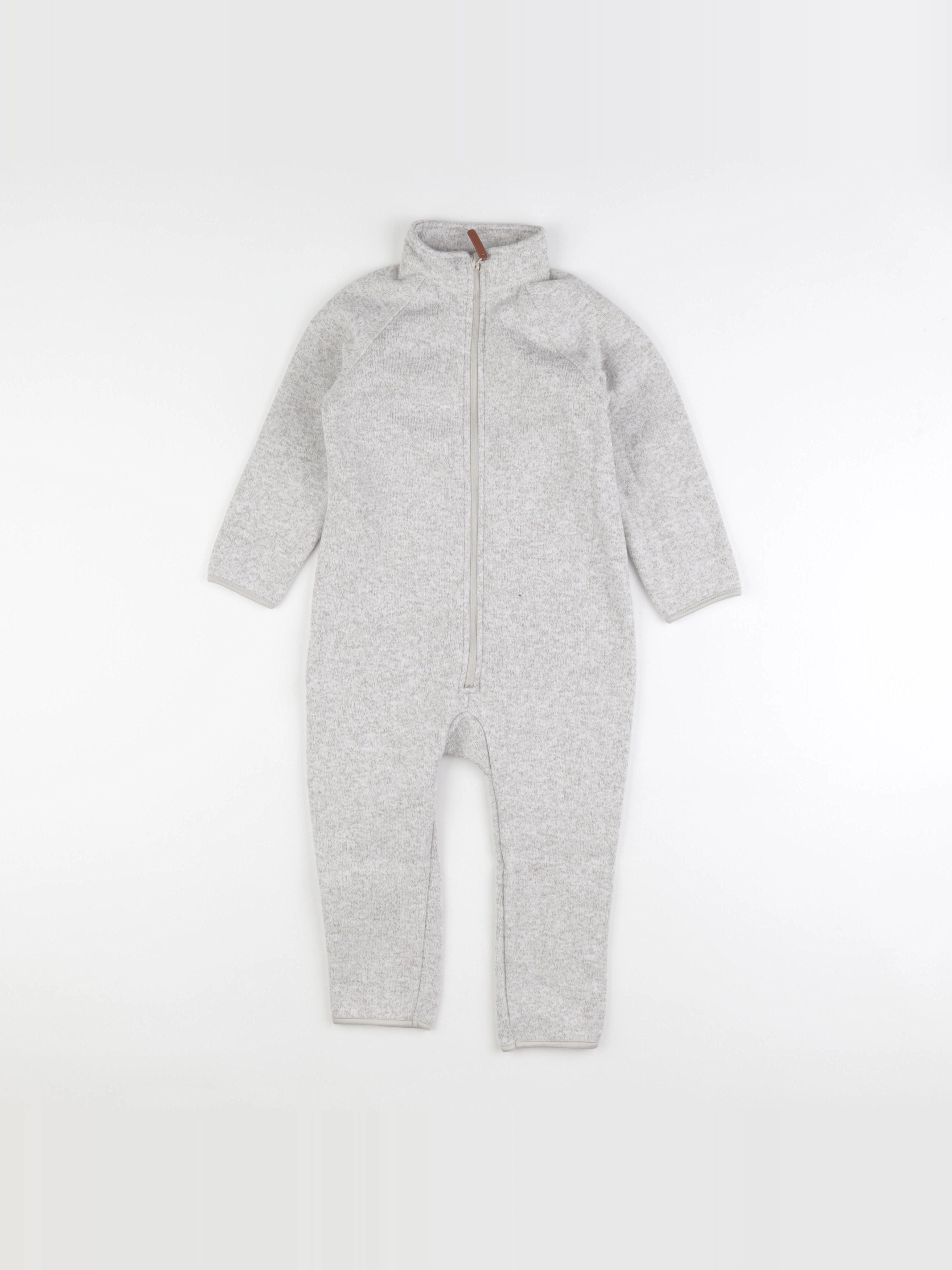 H&M - combinaison beige - 2/3 ans