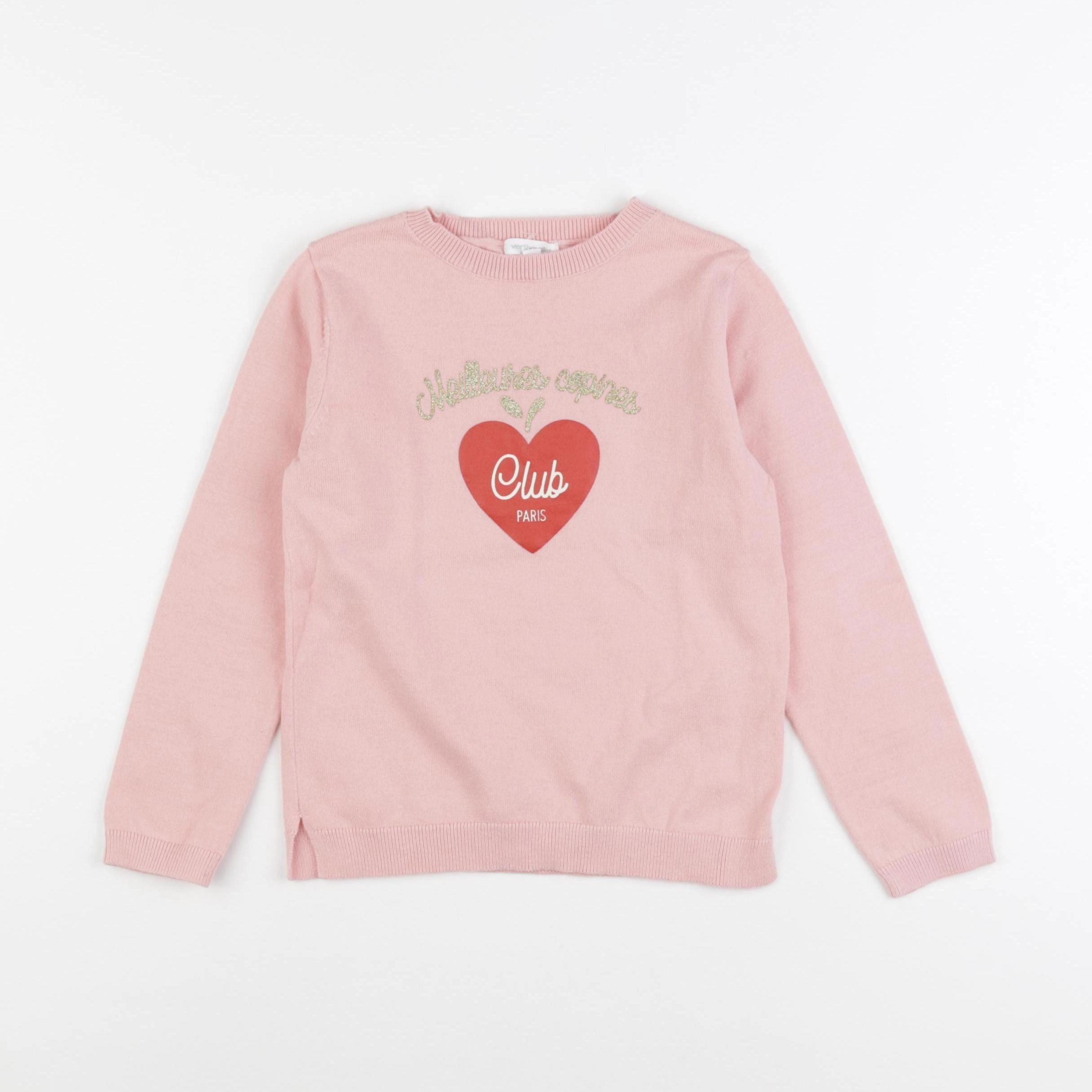 Vertbaudet - pull multicolore - 6 ans