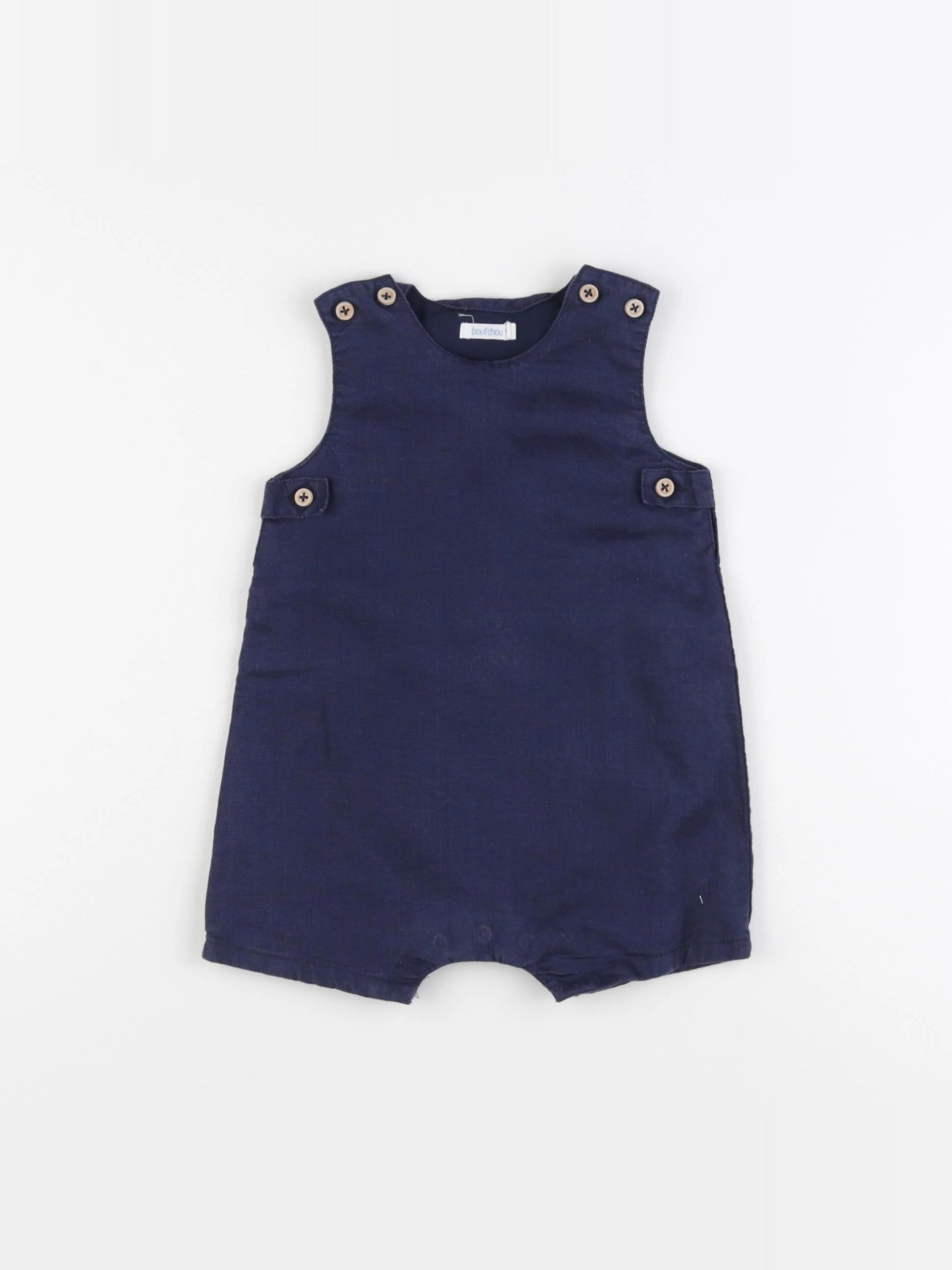 Boutchou - combinaison bleu - 6 mois