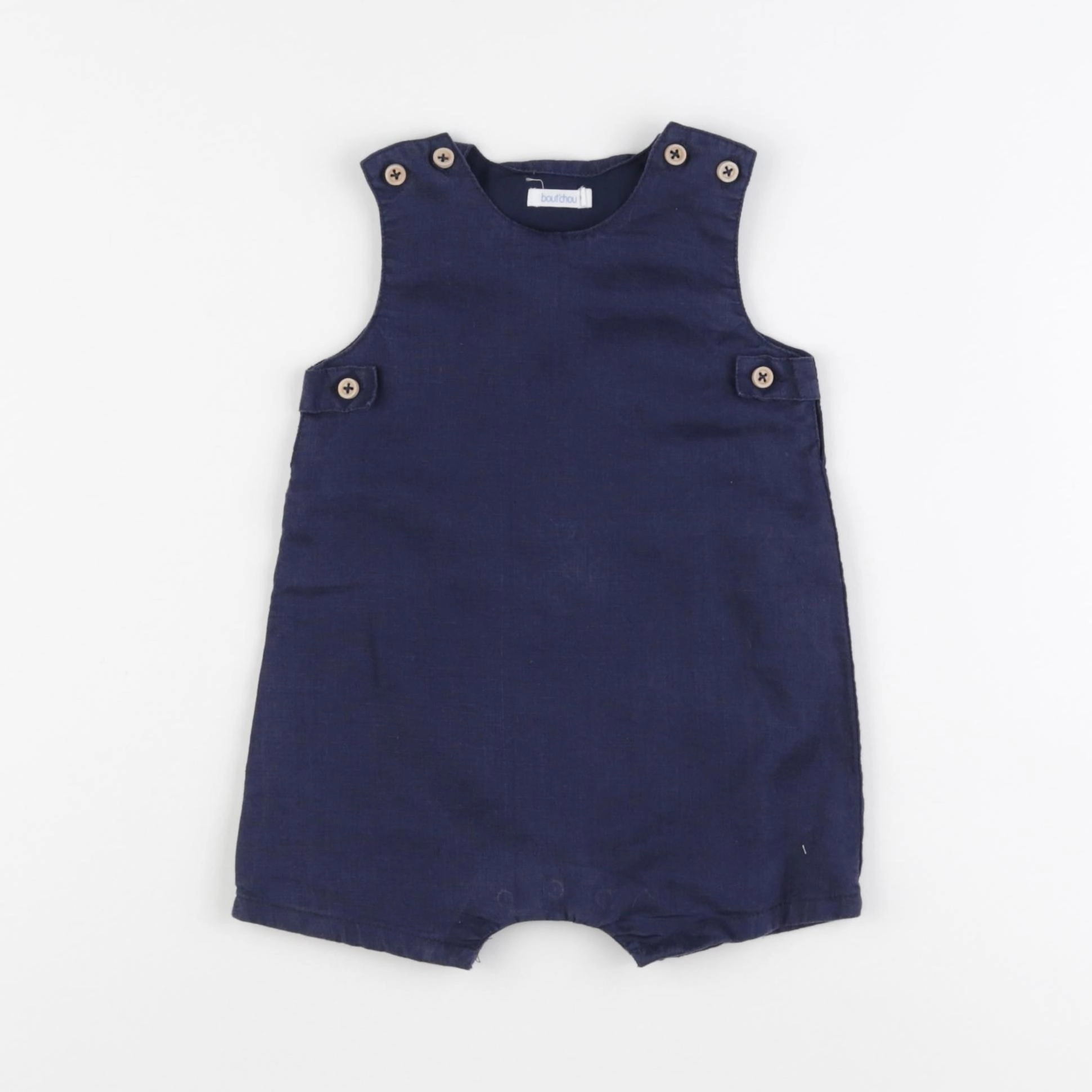 Boutchou - combinaison bleu - 6 mois