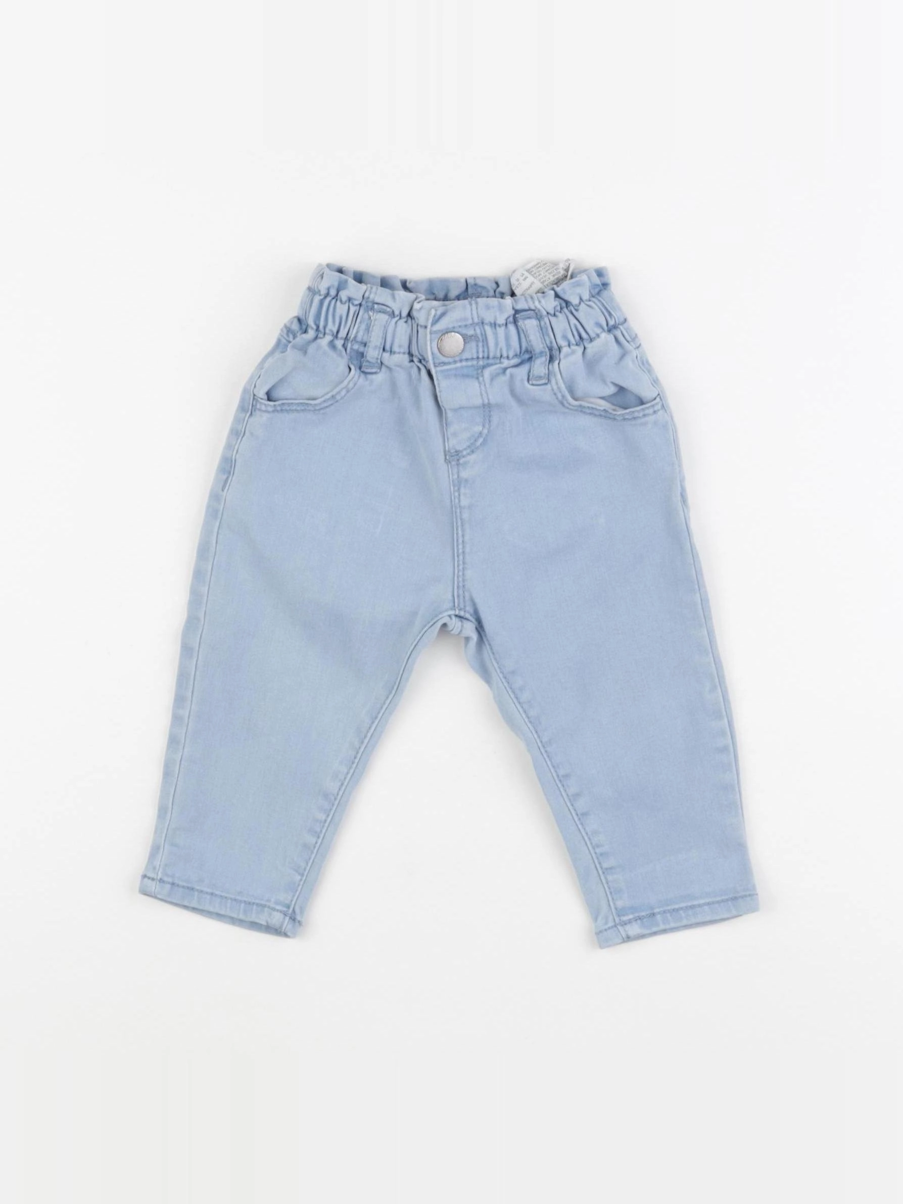 Zara - jegging bleu - 3/6 mois