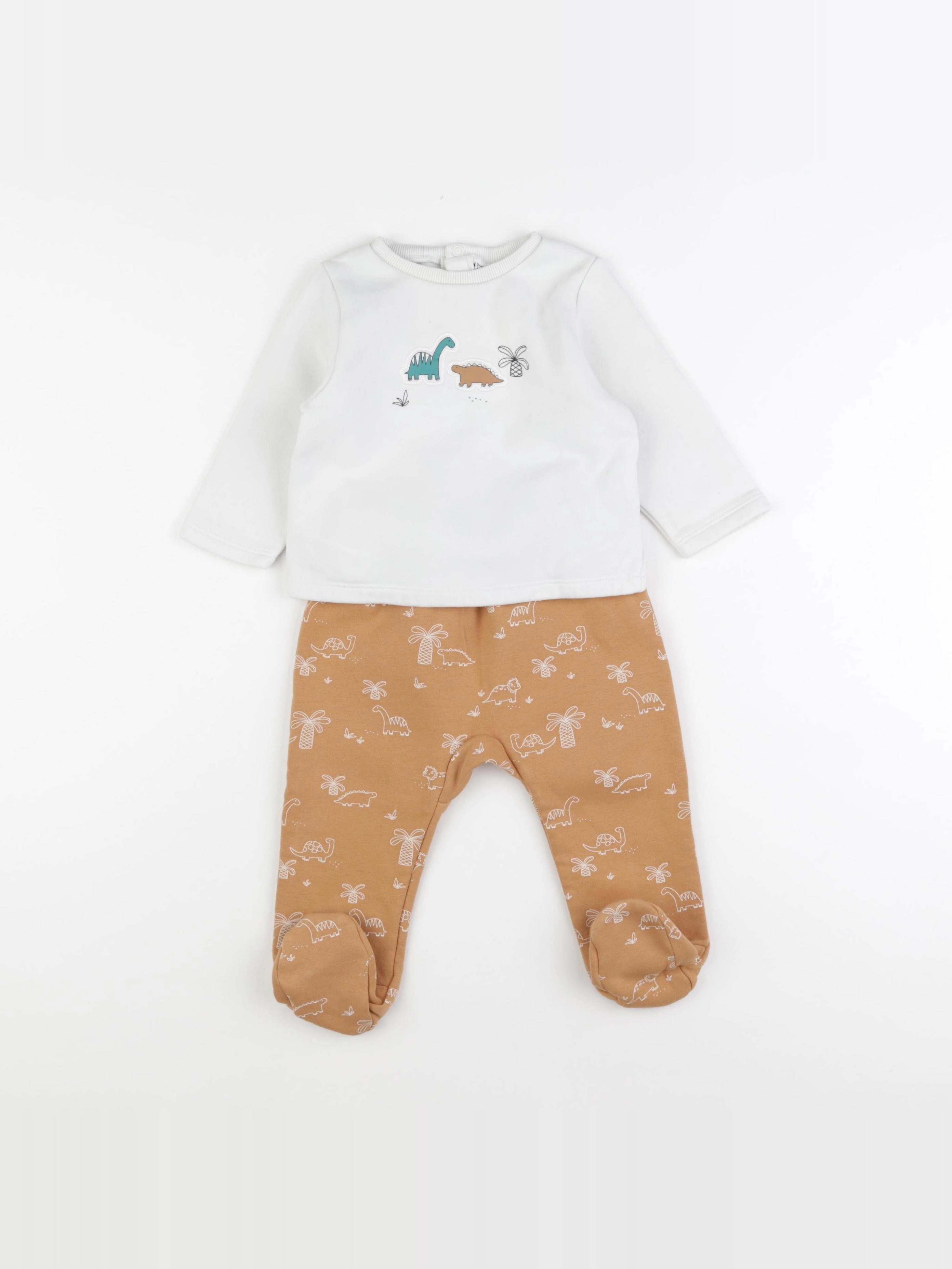 Tape à l'oeil - pyjama coton multicolore - 12 mois