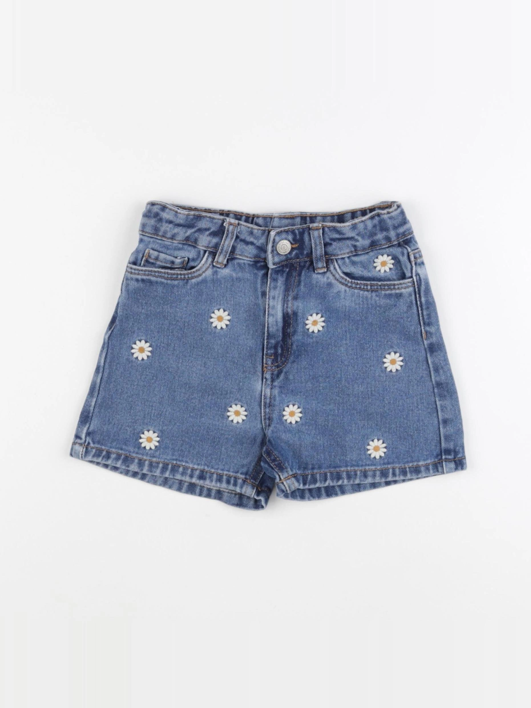 Vertbaudet - short bleu - 6 ans