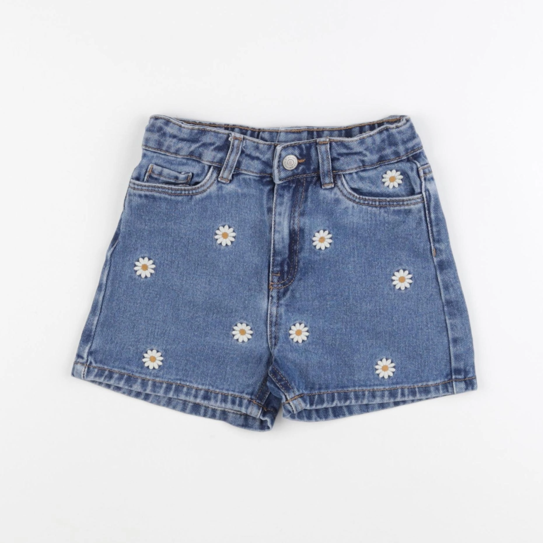 Vertbaudet - short bleu - 6 ans