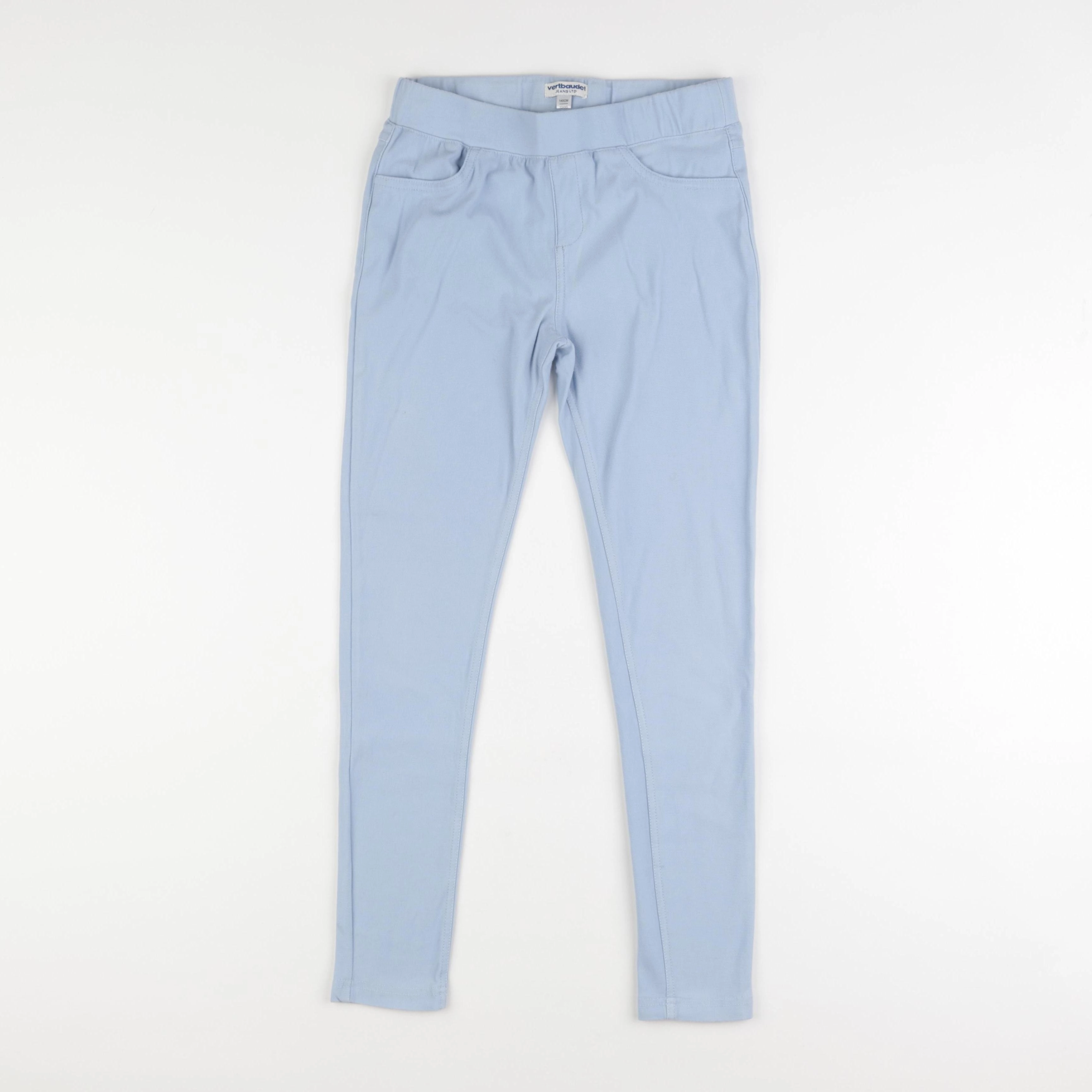 Vertbaudet - legging bleu - 10 ans
