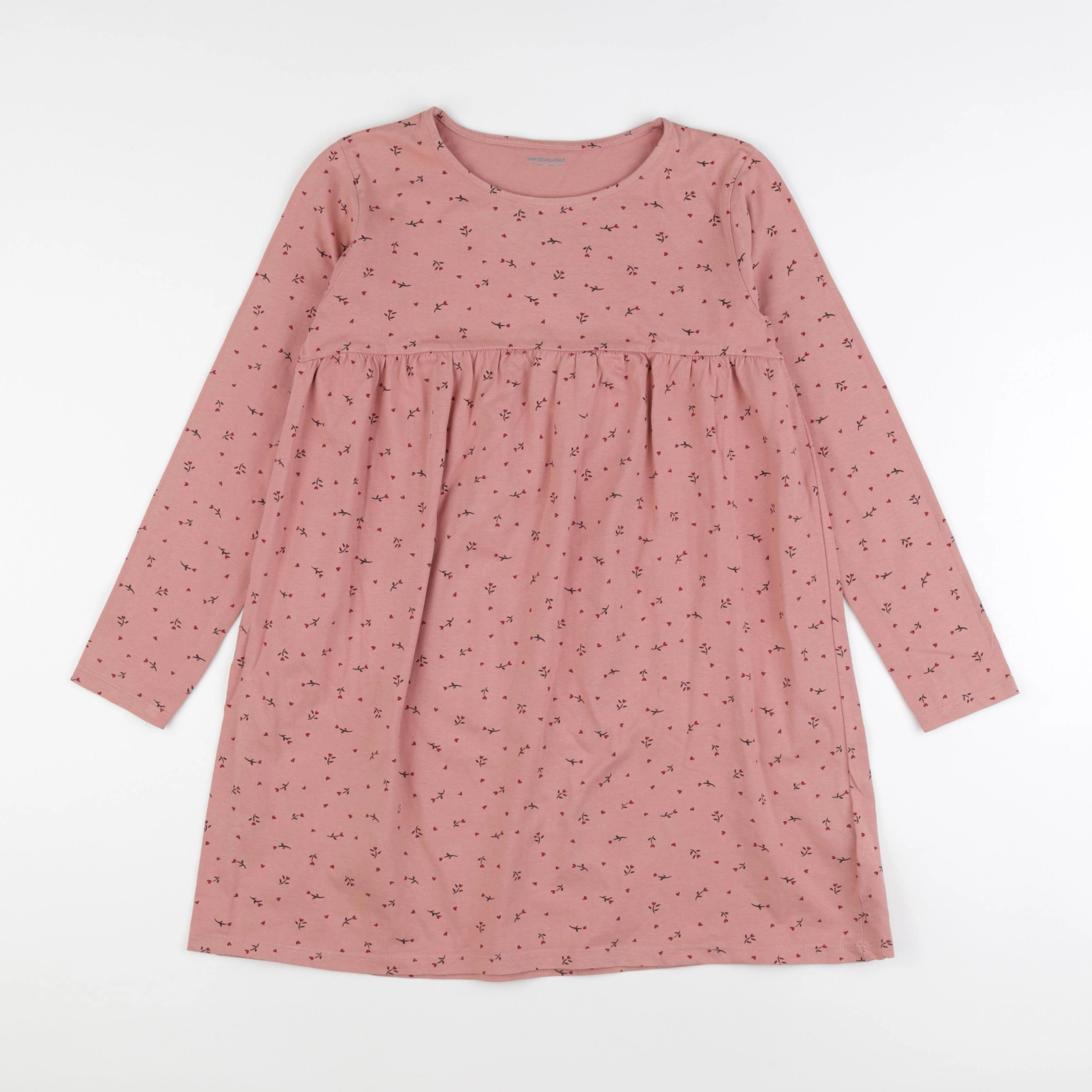Vertbaudet - robe rose - 10 ans