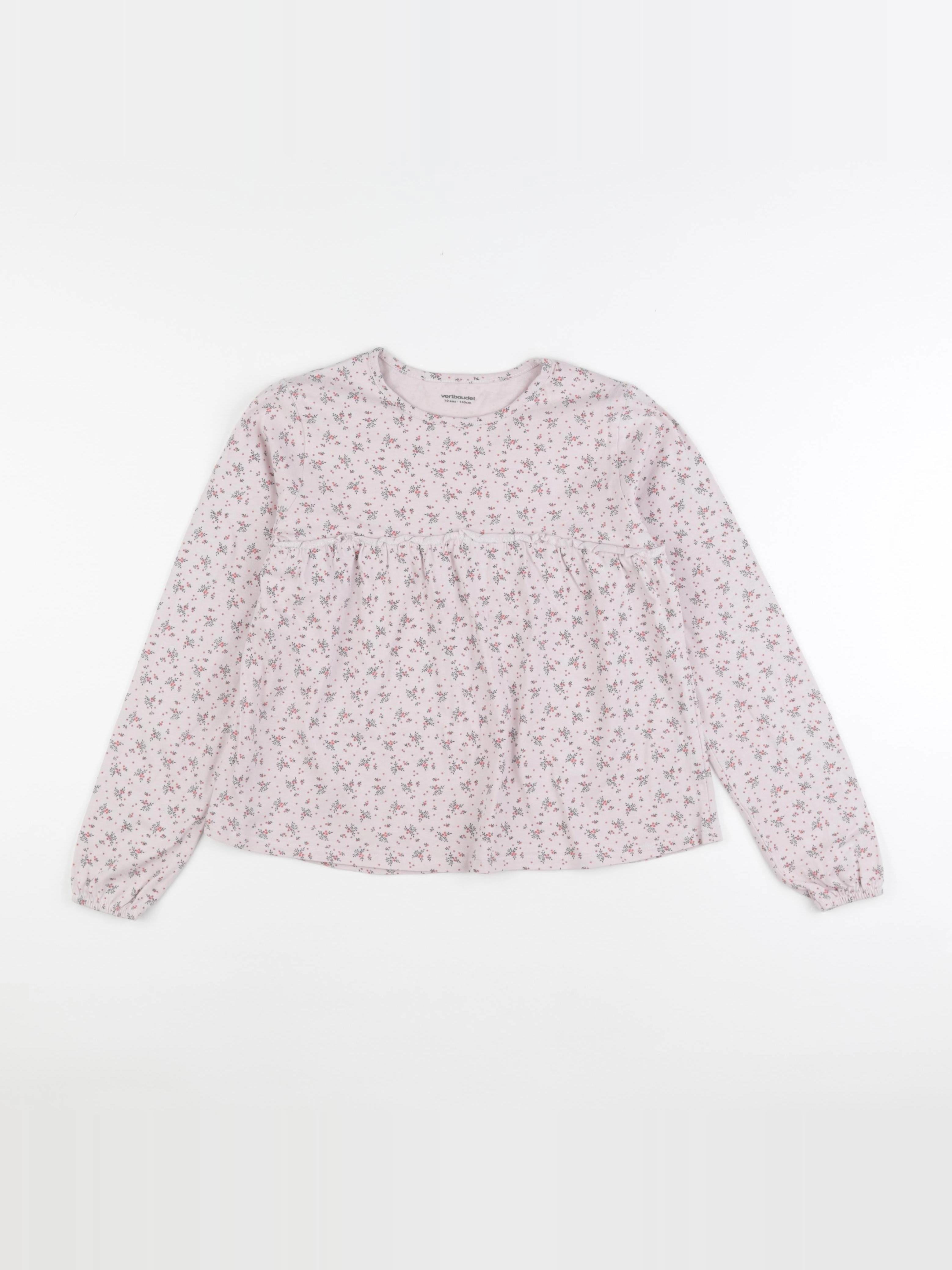 Vertbaudet - blouse rose - 10 ans