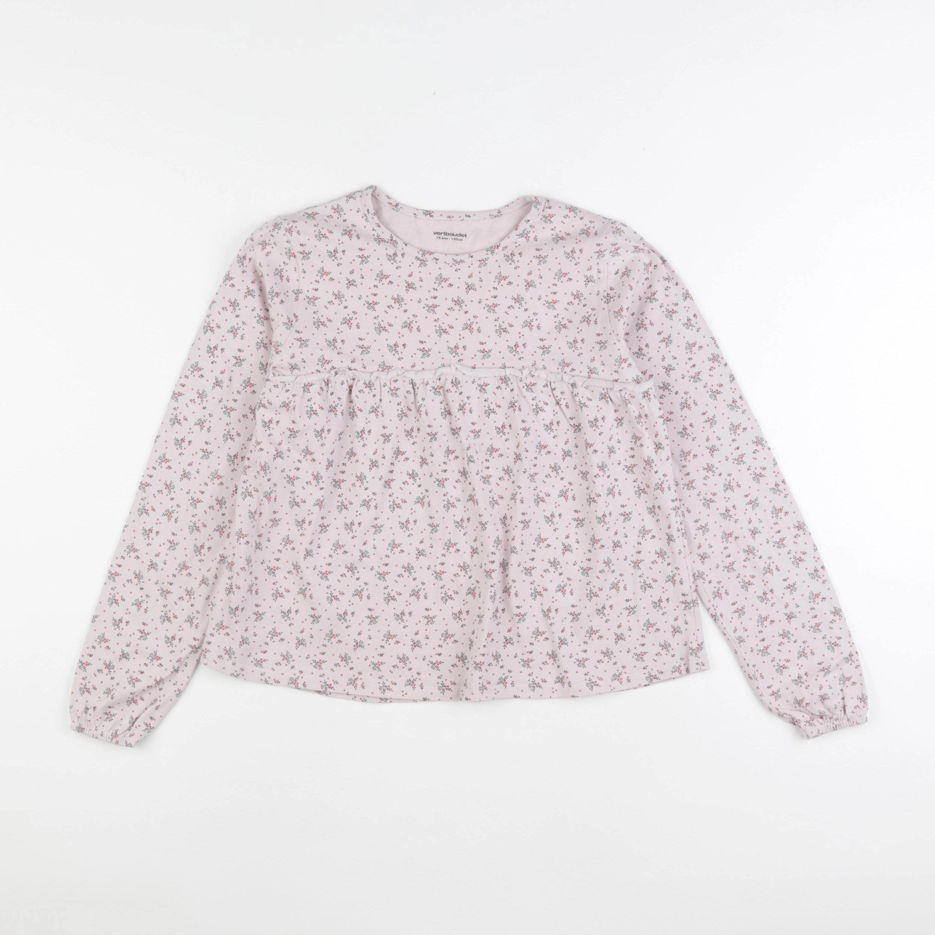 Vertbaudet - blouse rose - 10 ans