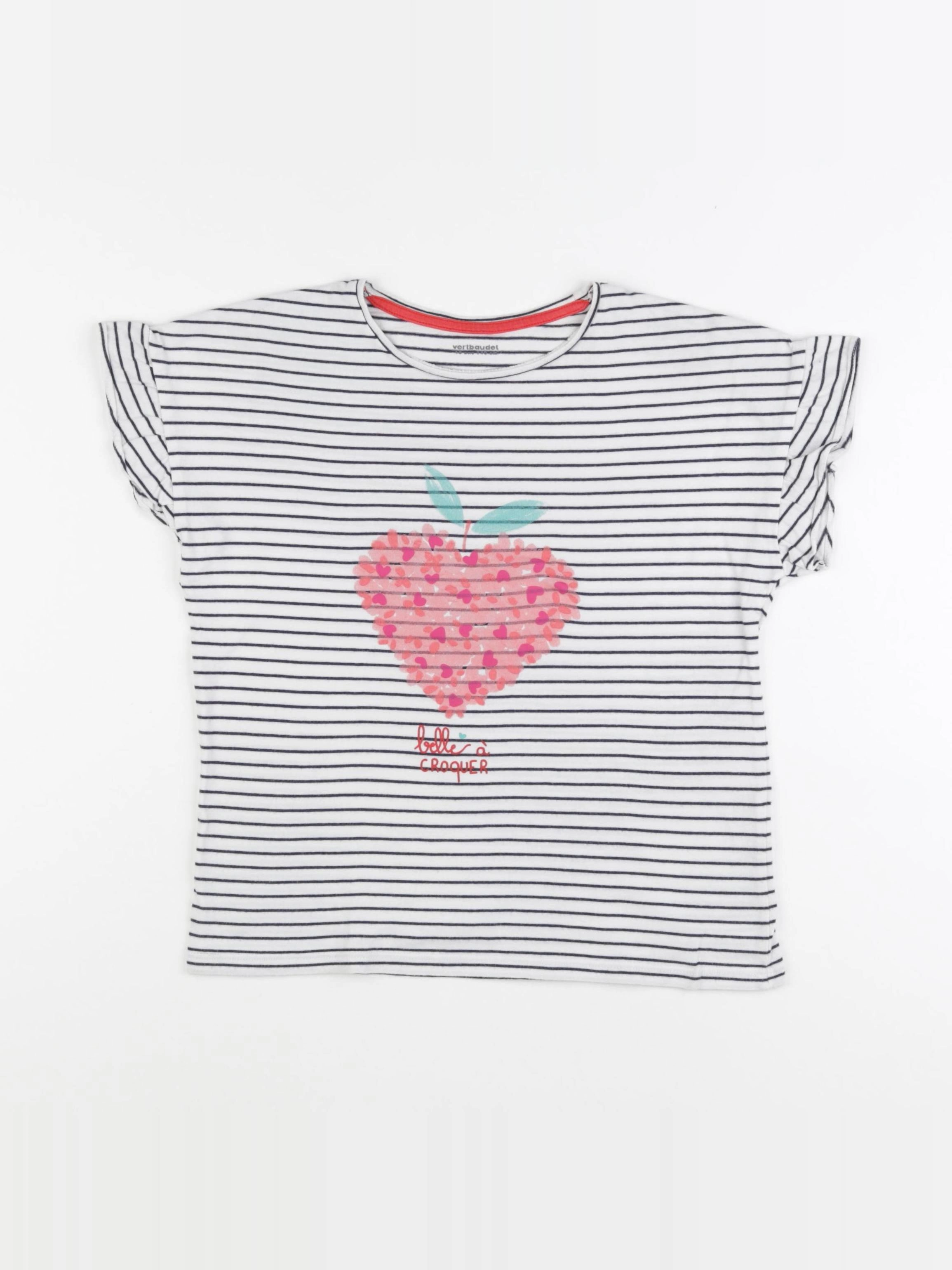 Vertbaudet - tee-shirt multicolore - 10 ans