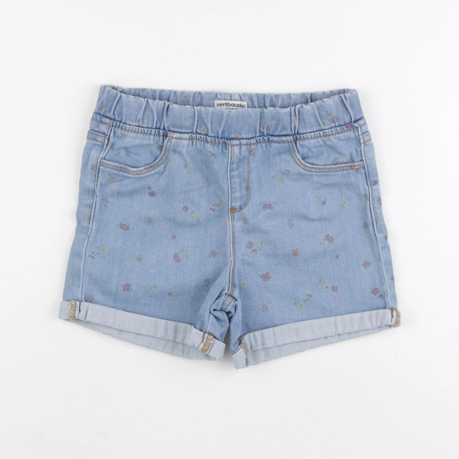 Vertbaudet - short multicolore - 10 ans