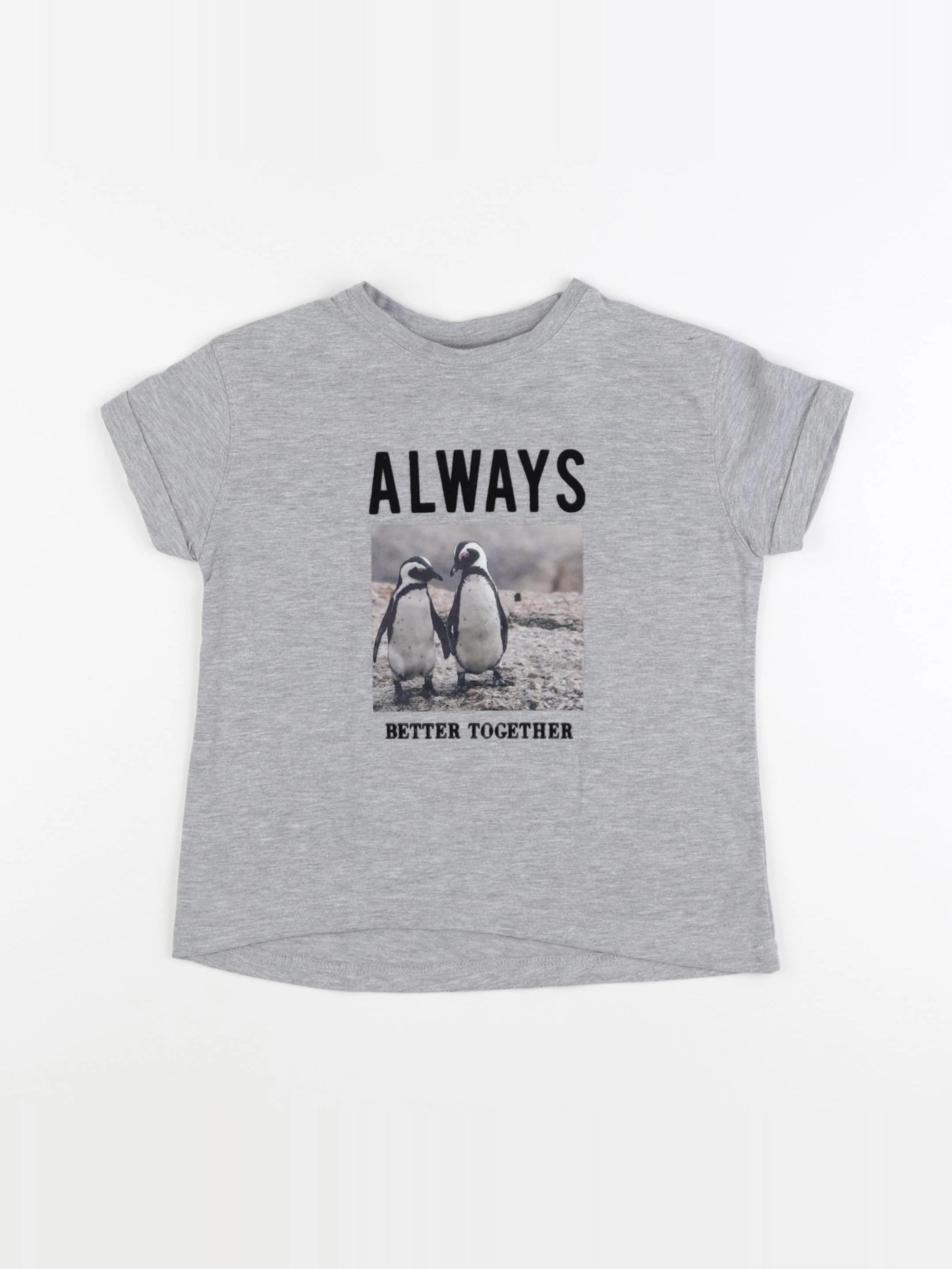 Zara - tee-shirt gris - 5 ans