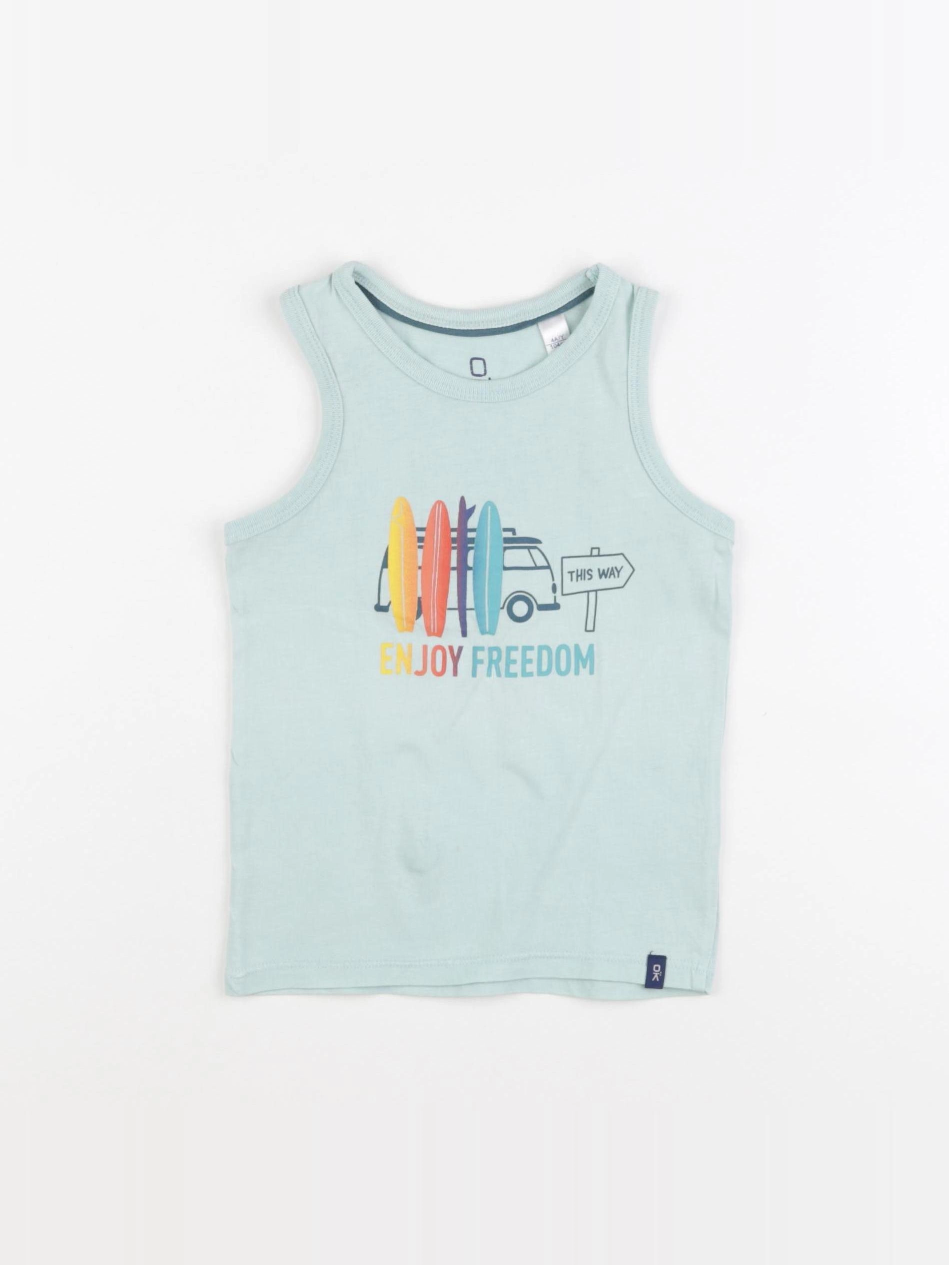 Okaidi - débardeur multicolore - 4 ans